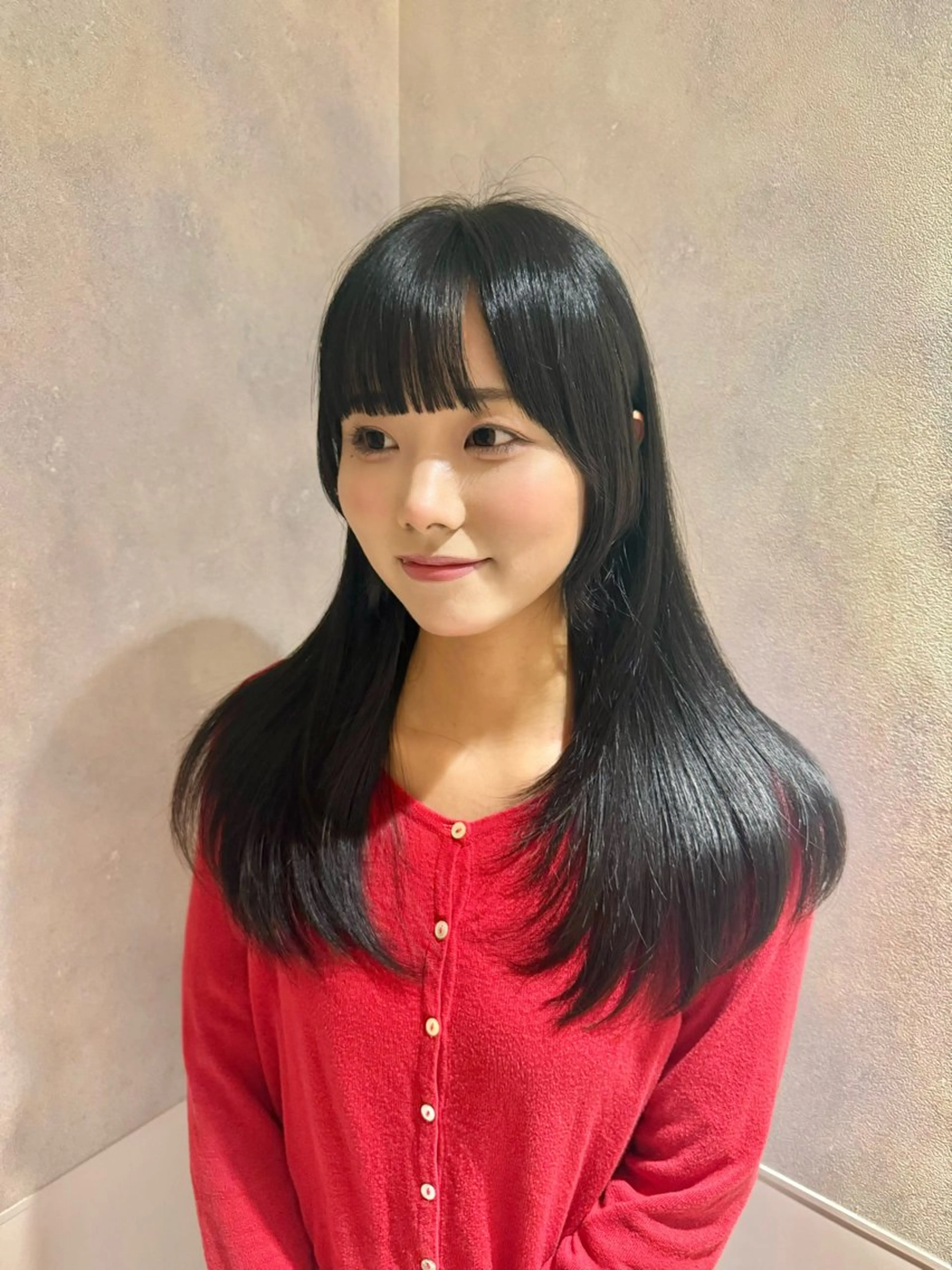 【❄️新規様限定❄️】【カット✂️➕韓国風ワンカラー🇰🇷🩵】¥8,800の写真