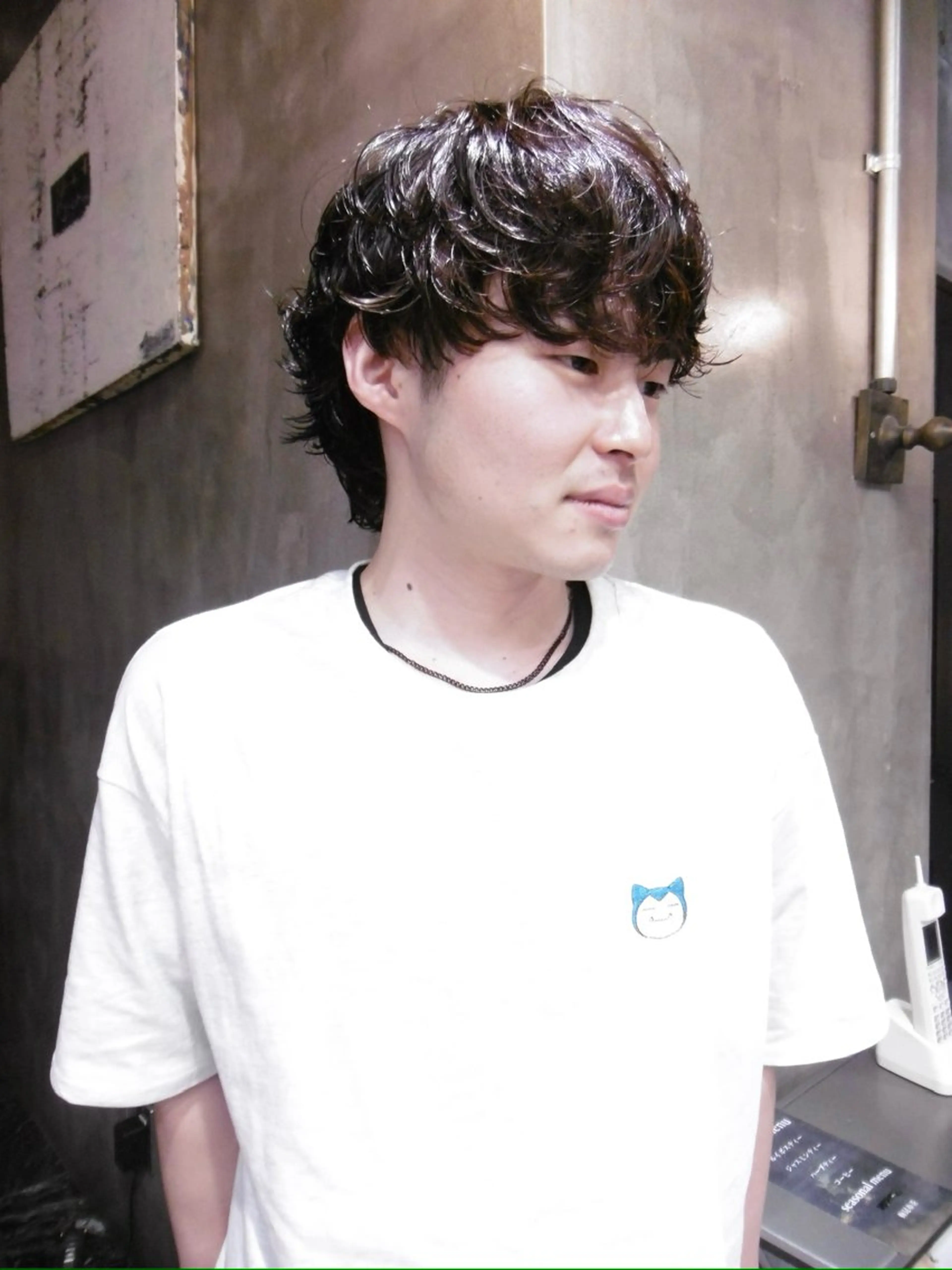 パーマ メンズ ルカ/透明感 ×レイヤーのヘアスタイル