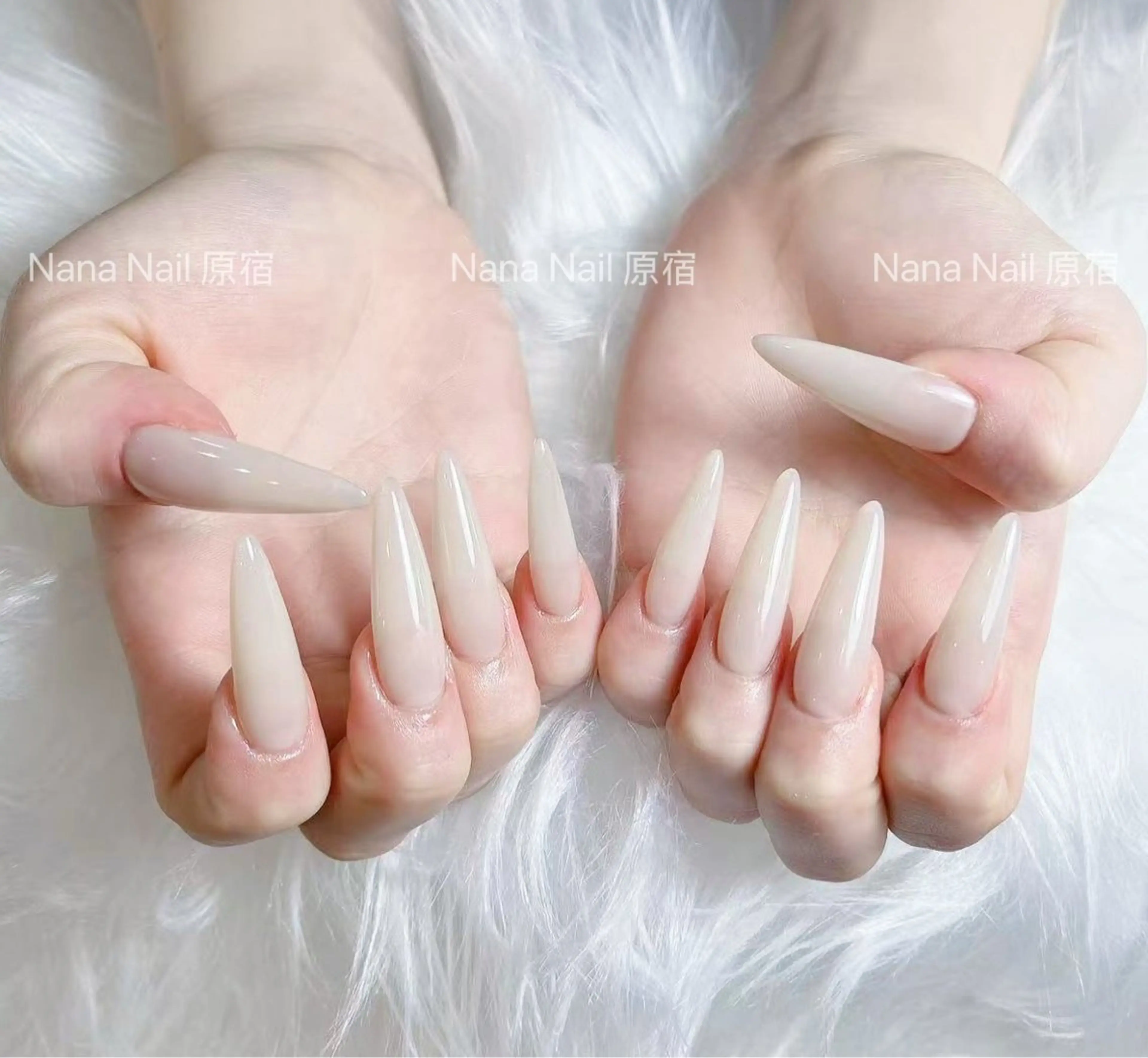 ネイル ワンカラーネイル ネイルチップ ハンドネイル Unicorn Nail原宿表参道のネイルデザイン