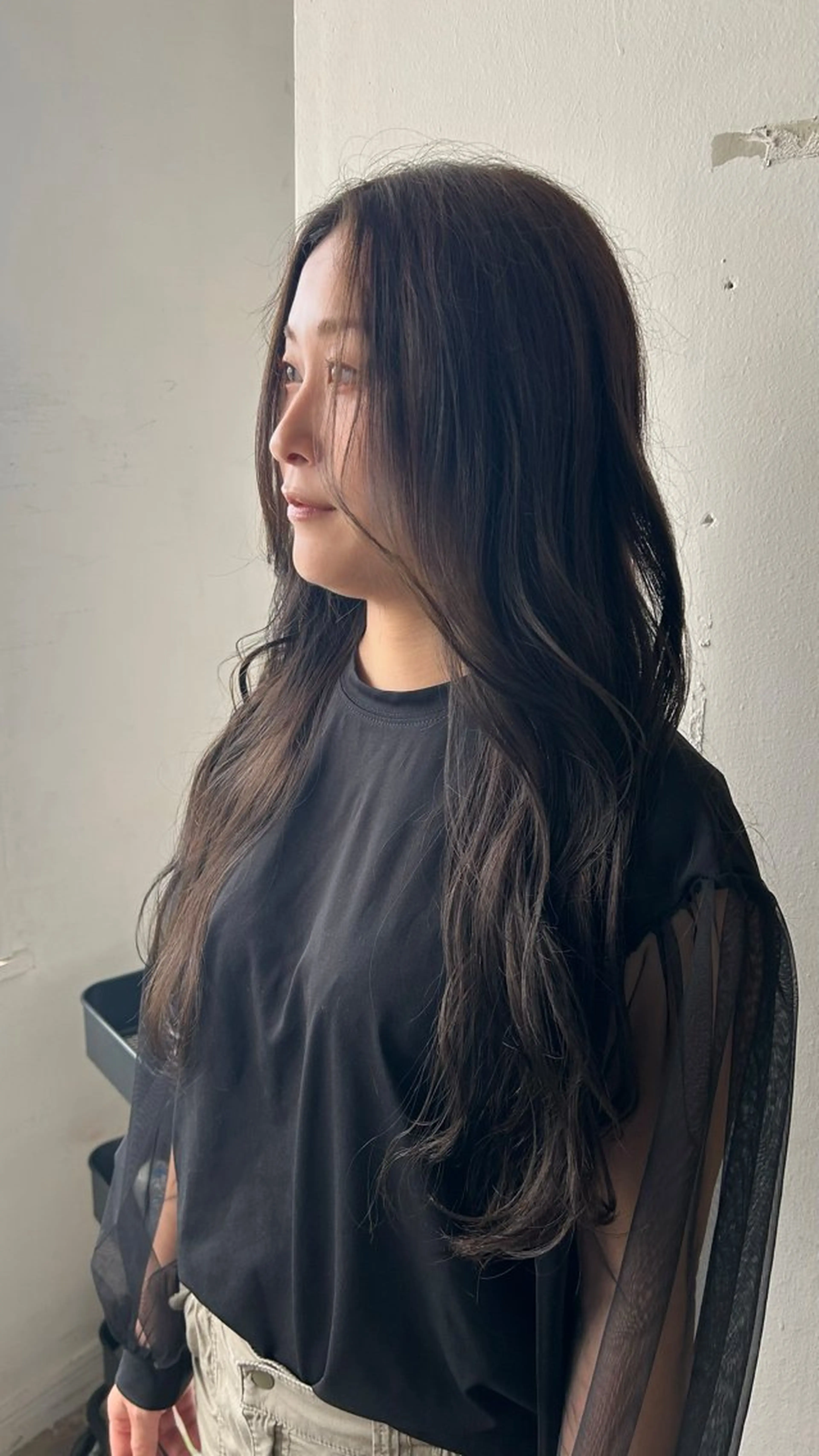 カラー 透明感カラー 谷口 萌瑛のヘアスタイル