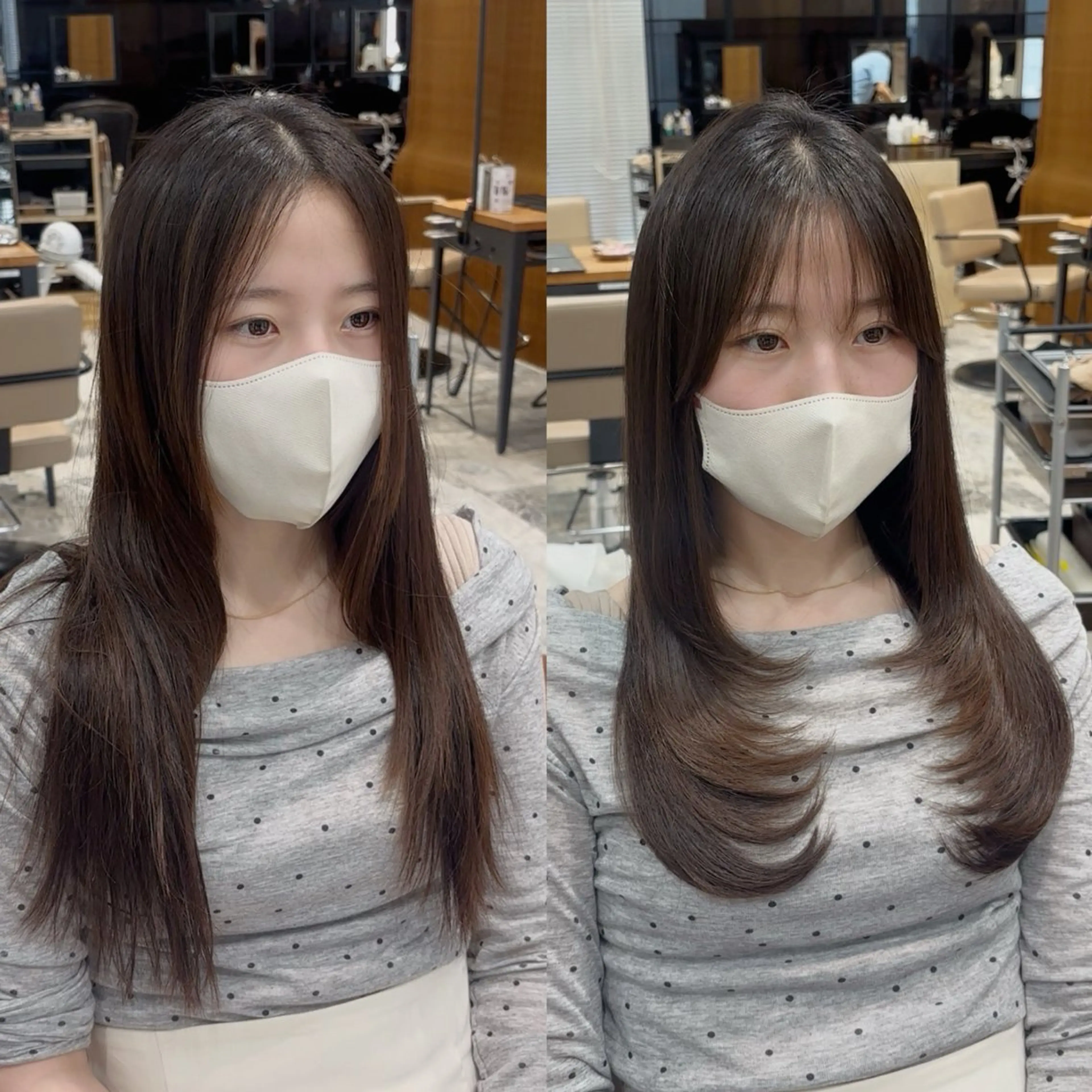 ロング 鈴木 彩莉のヘアスタイル