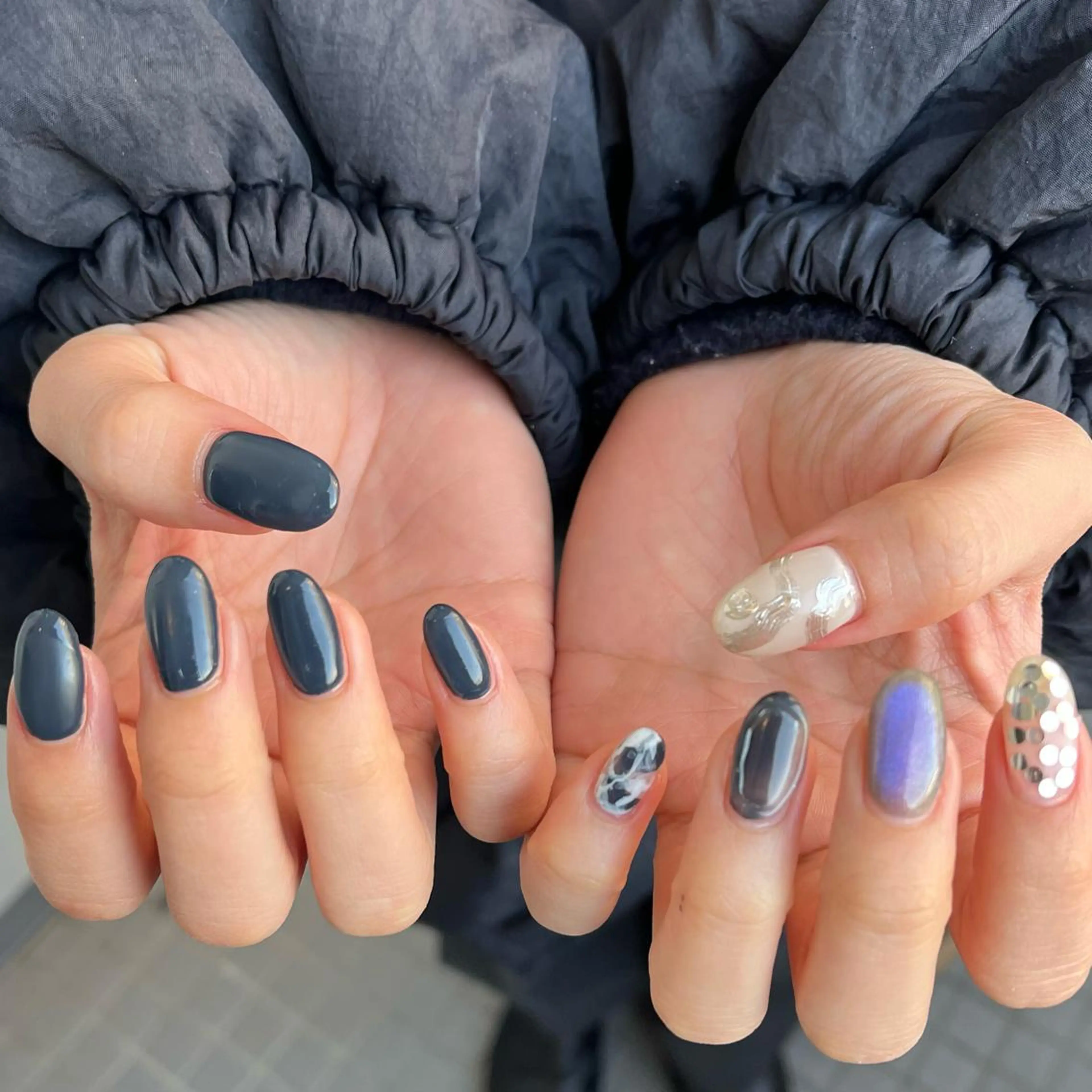 ネイル 🤎Two ERI🤎のネイルデザイン