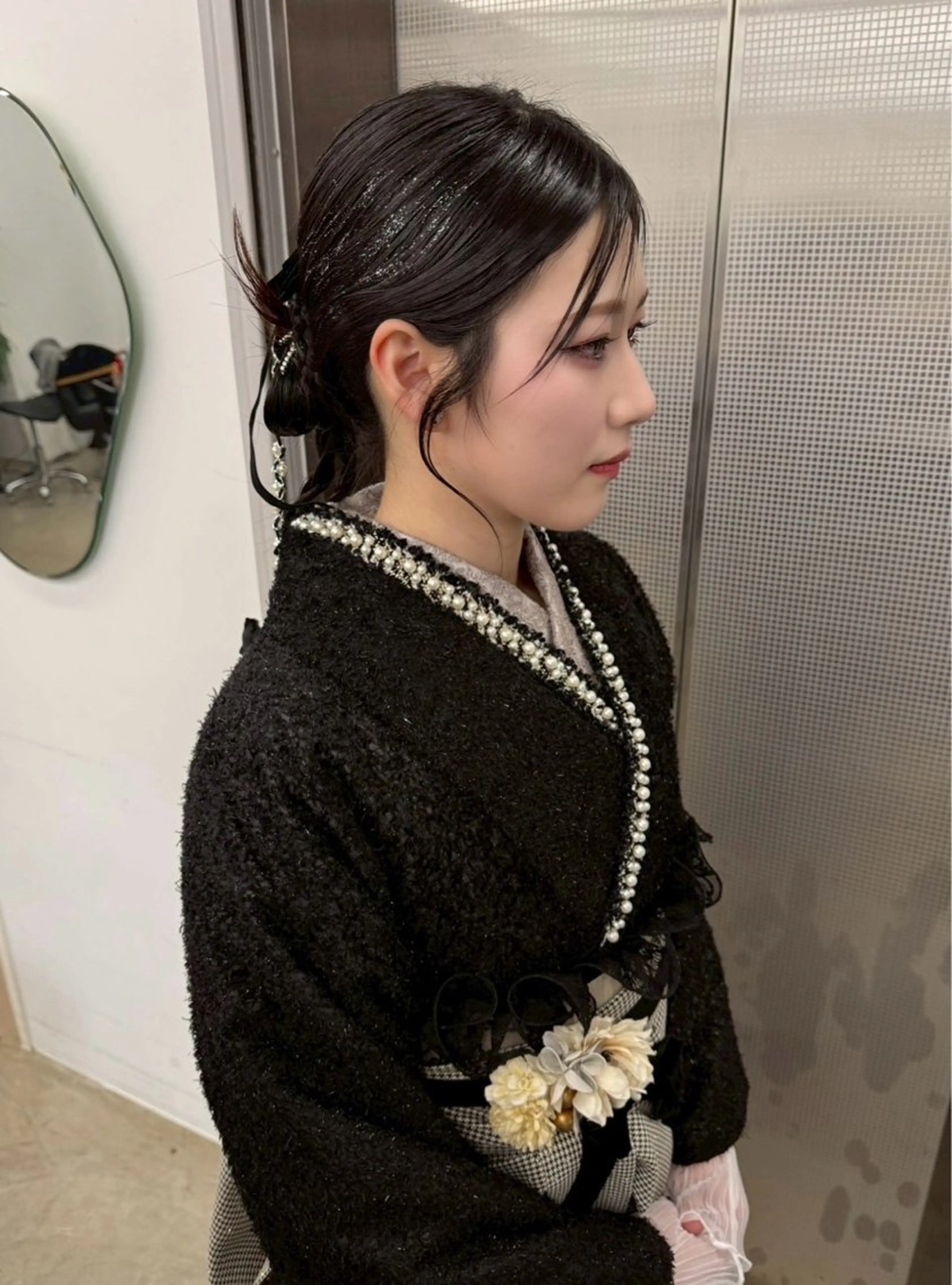 着付け Nico セナのヘアスタイル