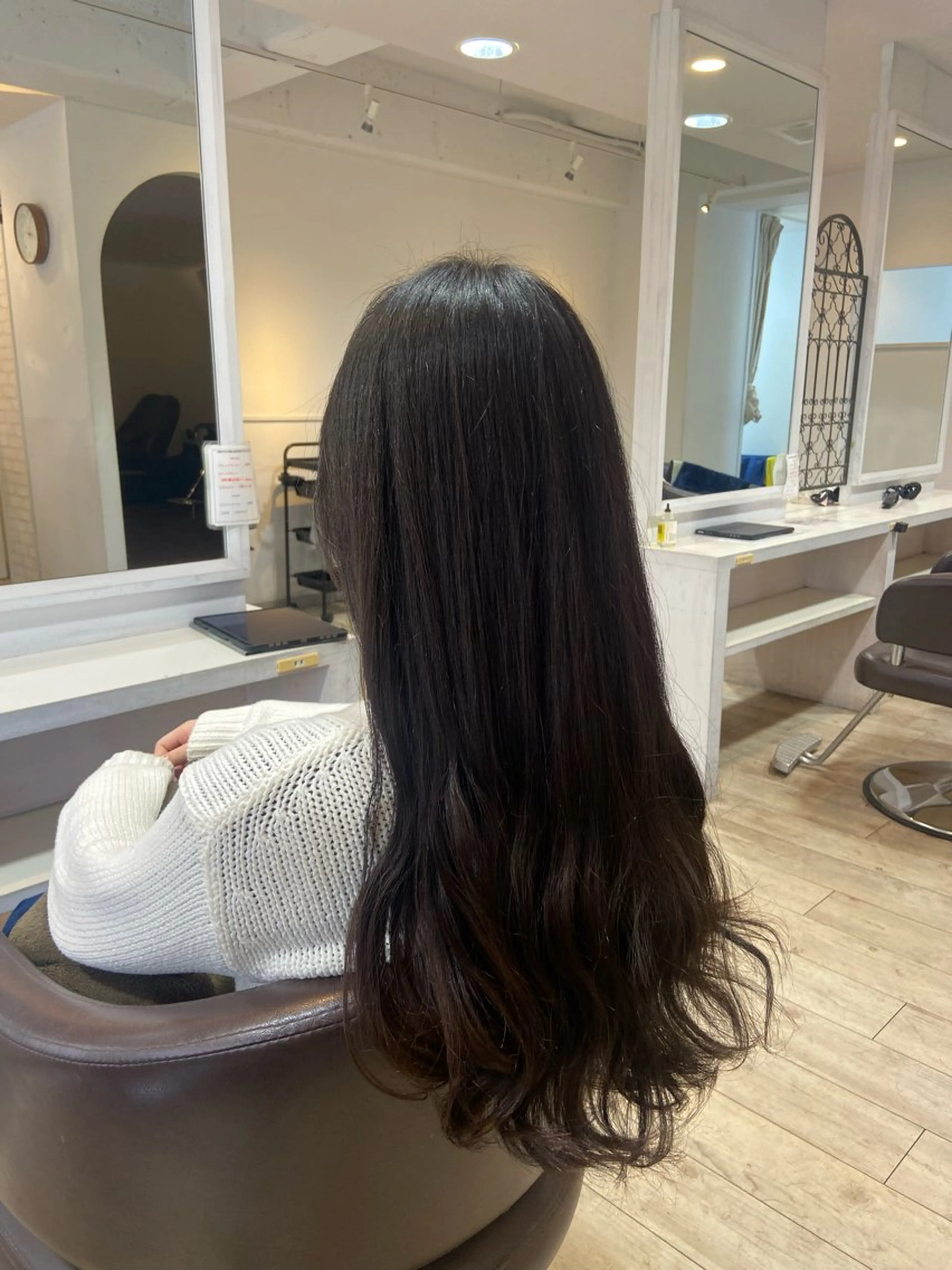 ロング 波川 幸功のヘアスタイル