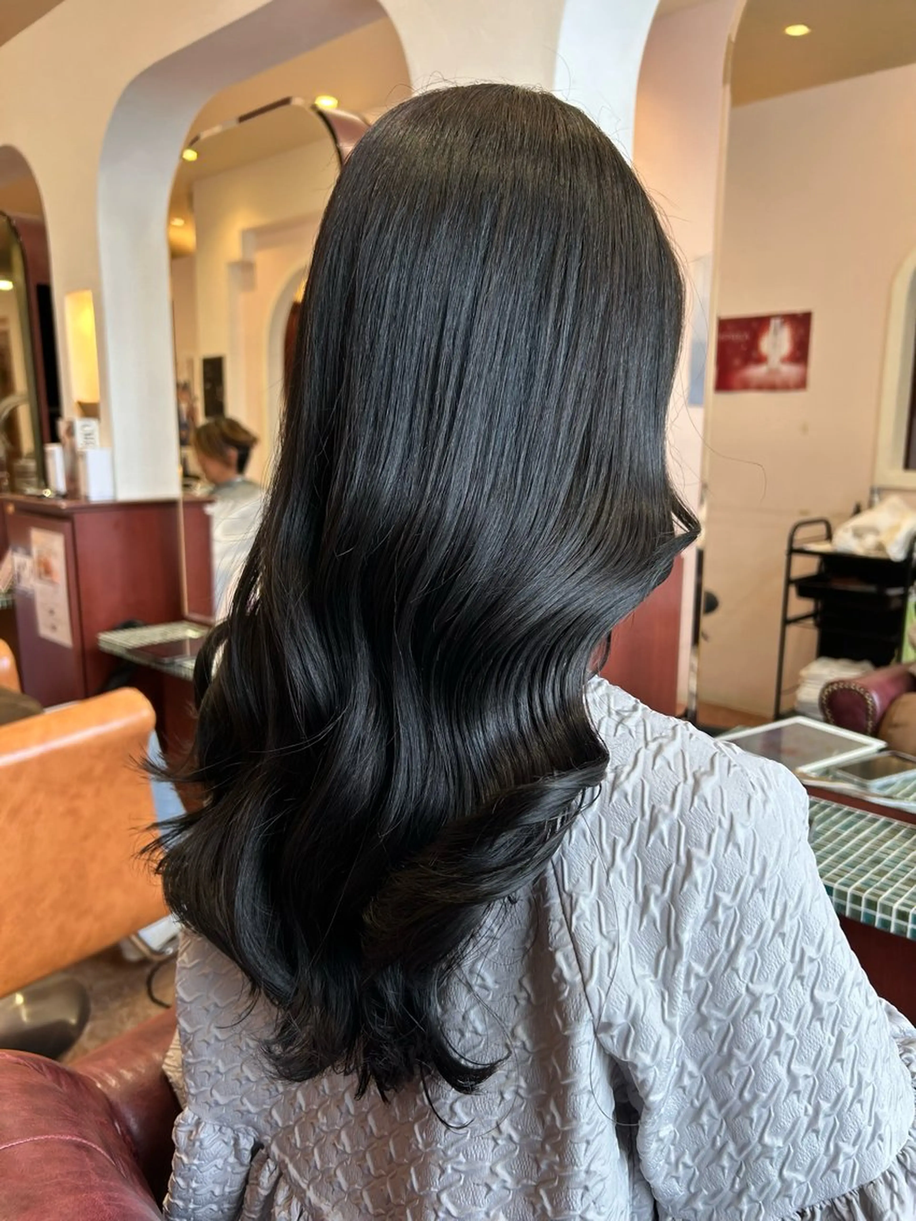 ロング カラー ベージュカラー 透明感カラー グレージュ 髪質改善 カット ヘアカラー 🌸HONOKA🌸 【グレージュ】のヘアスタイル