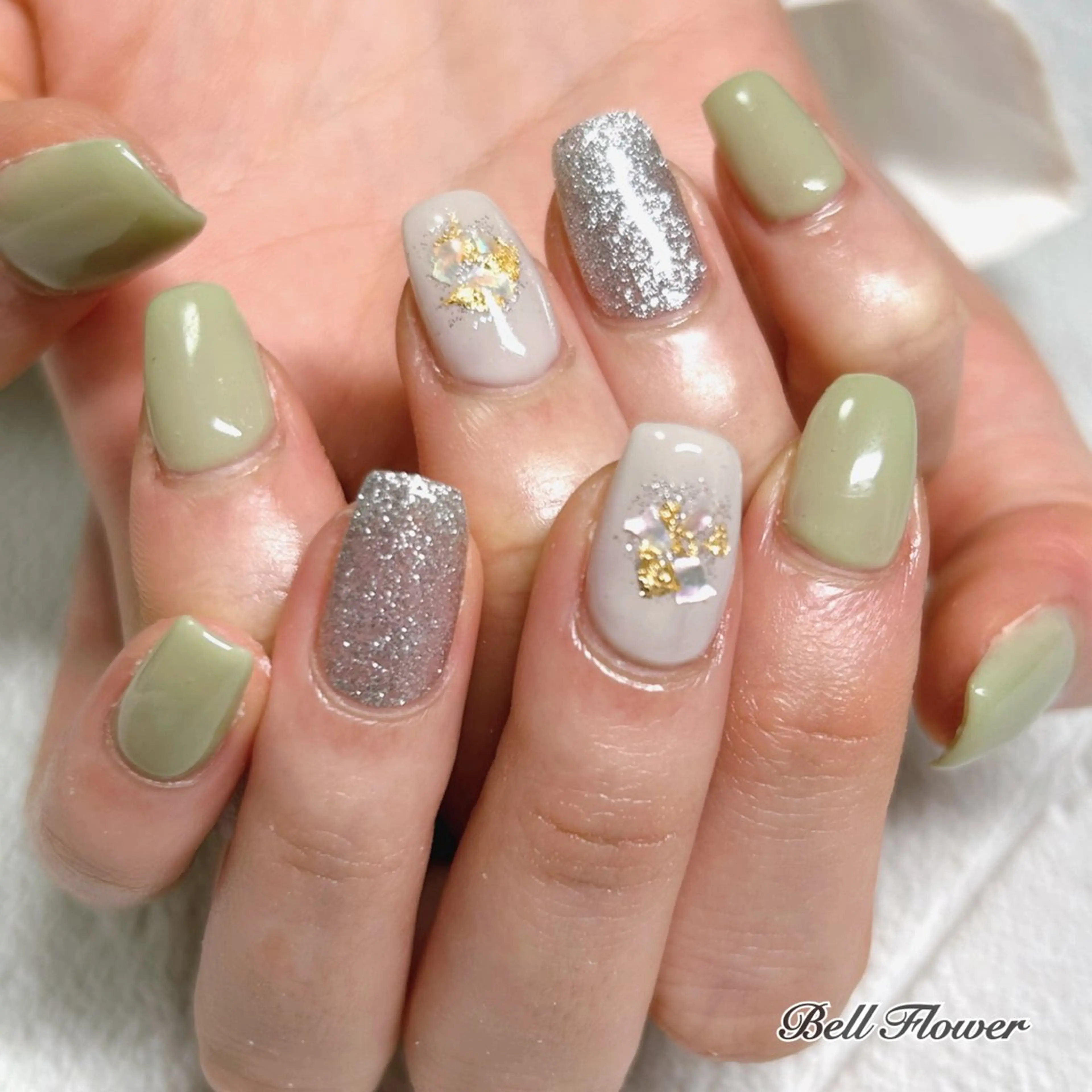 ネイル Bell Flowerのネイルデザイン