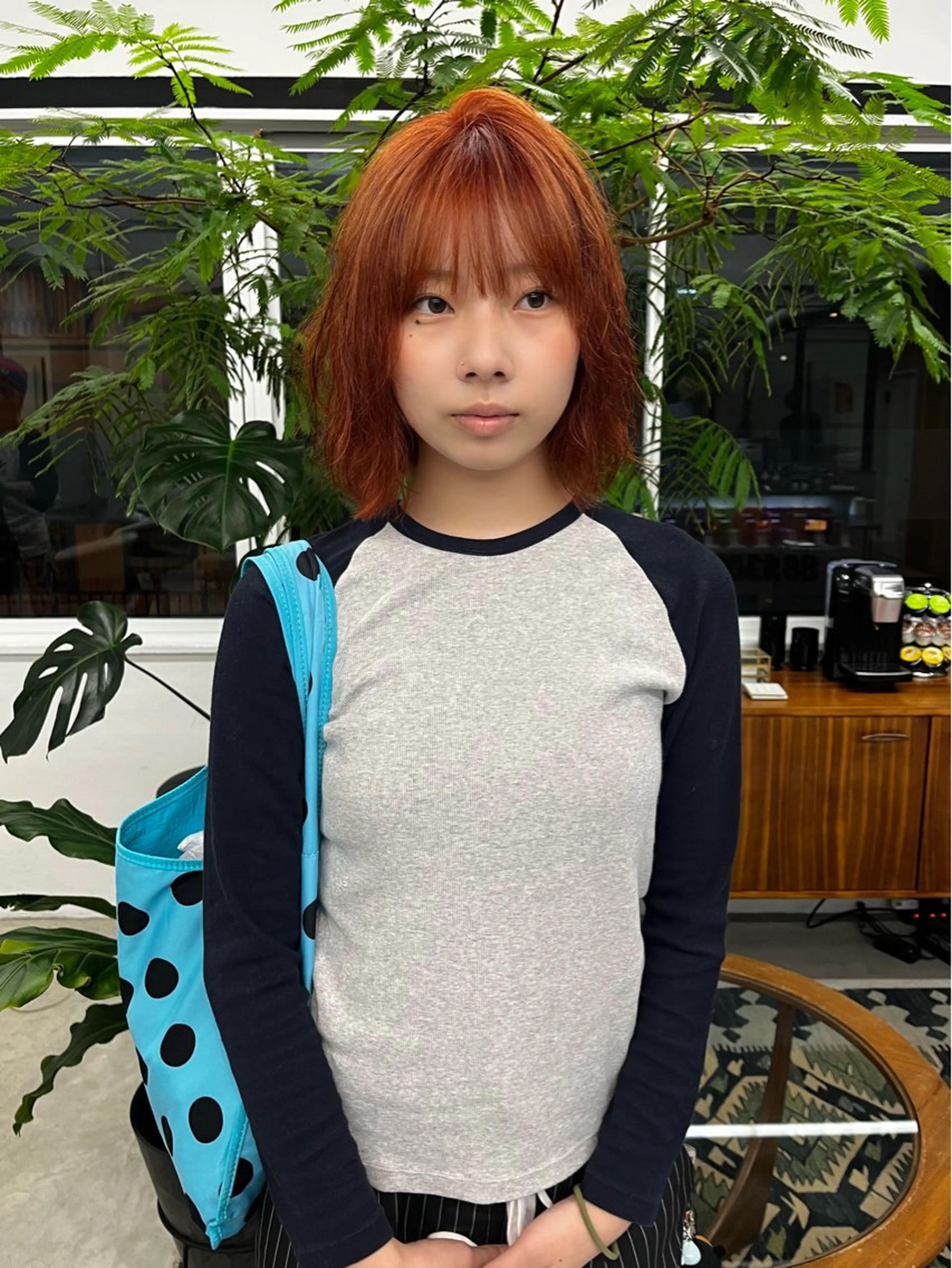 カラー ブリーチ ヘアカラー トリートメント yuan tanakaのヘアスタイル
