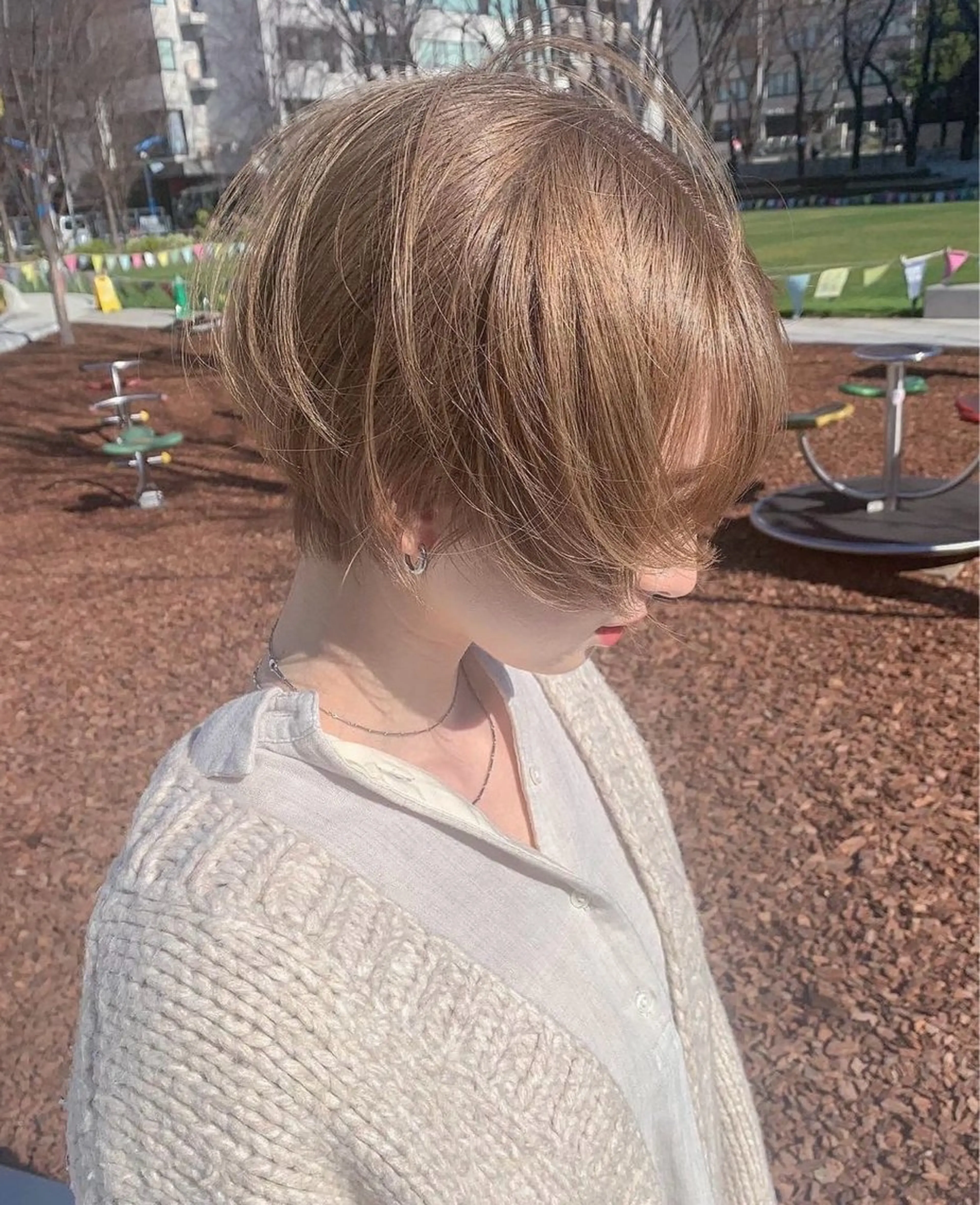 ショート カラー warme𓂂𓂃 静岡のヘアスタイル