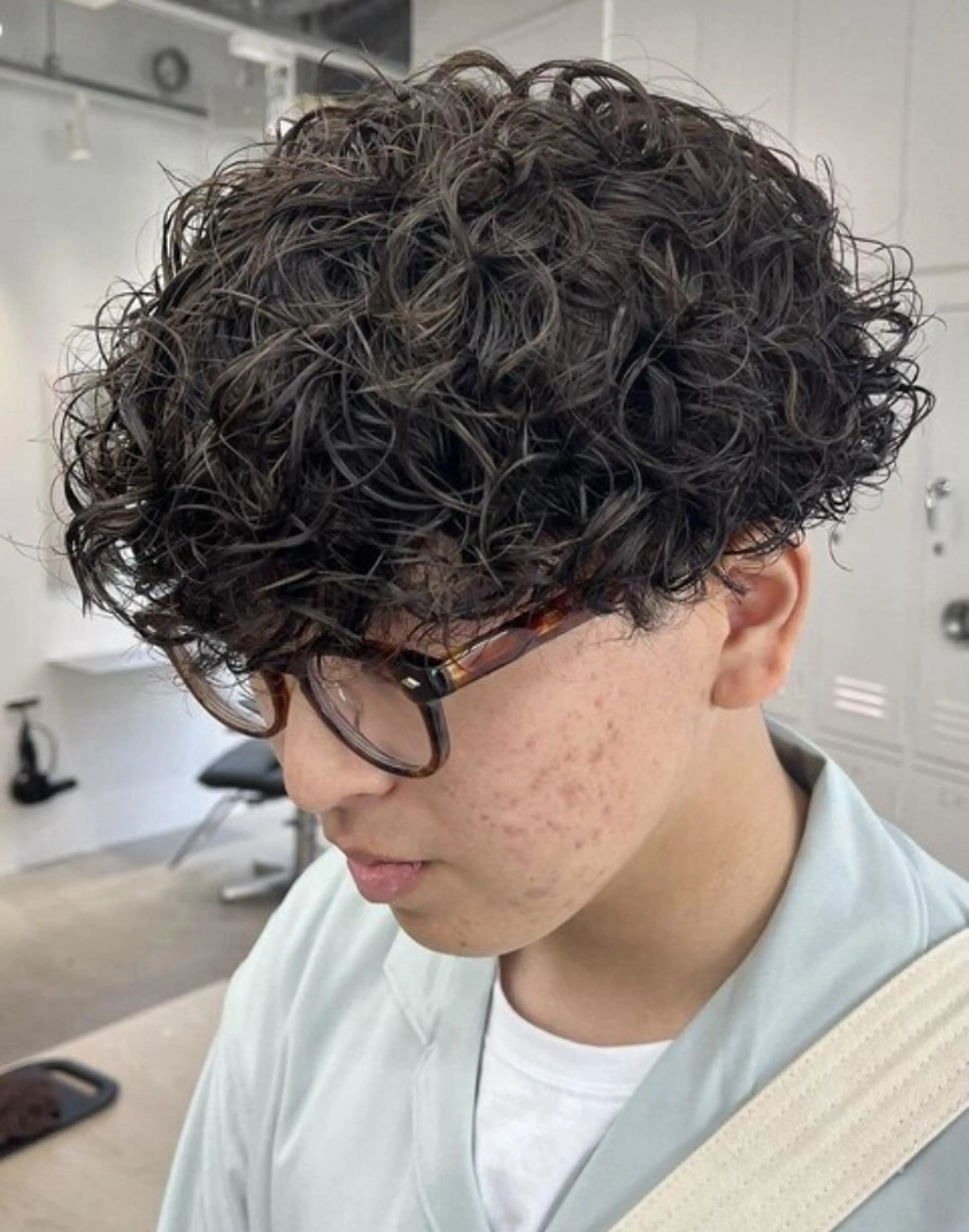 パーマ パーマ RETOUCH by fifth メンズサロン【レタッチ バイ フィフス】所属・fifth原宿 A:Ri🧸のヘアスタイル