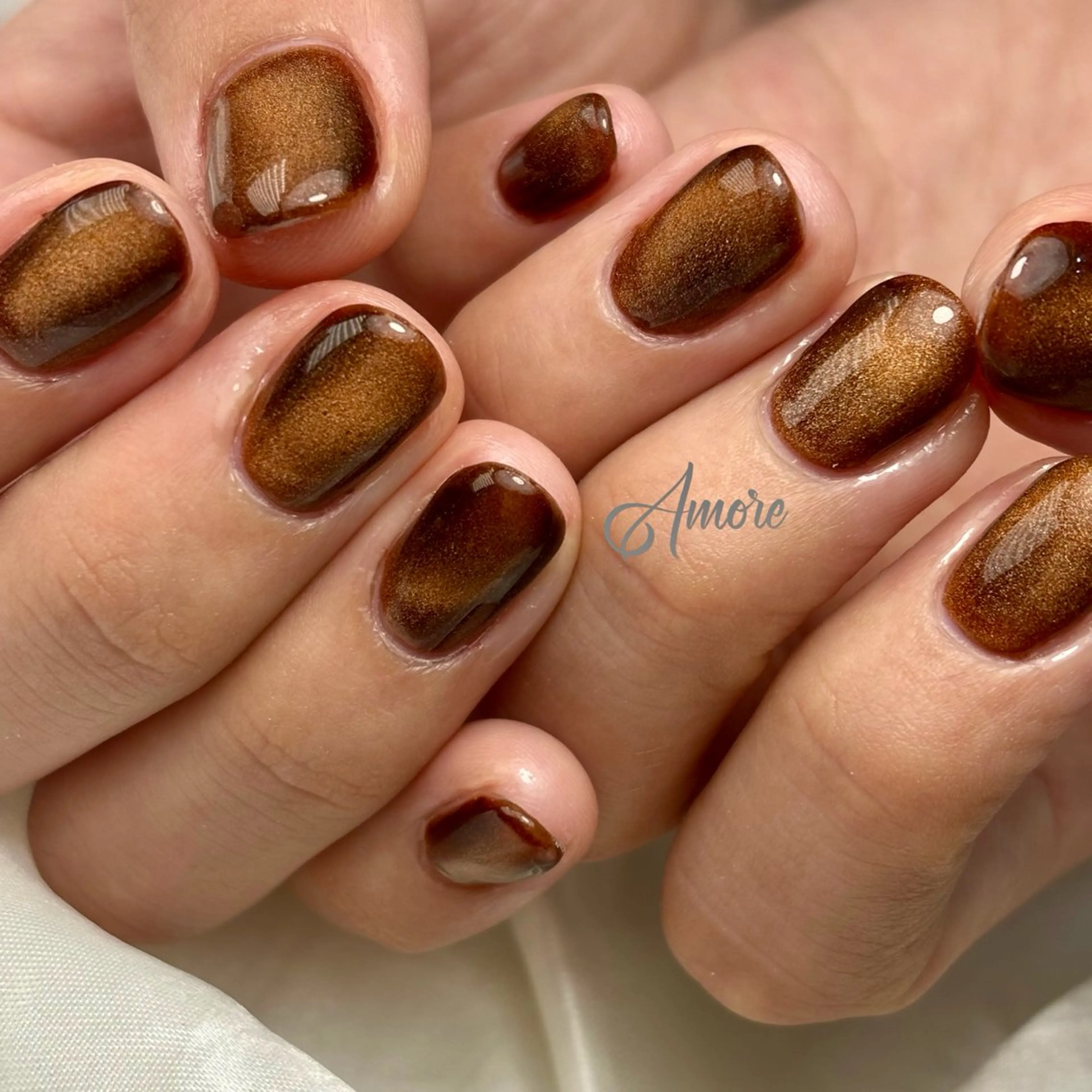 ネイル ジェルネイル キラキラネイル 韓国ネイル マグネットネイル パラジェル You kyehwaのネイルデザイン