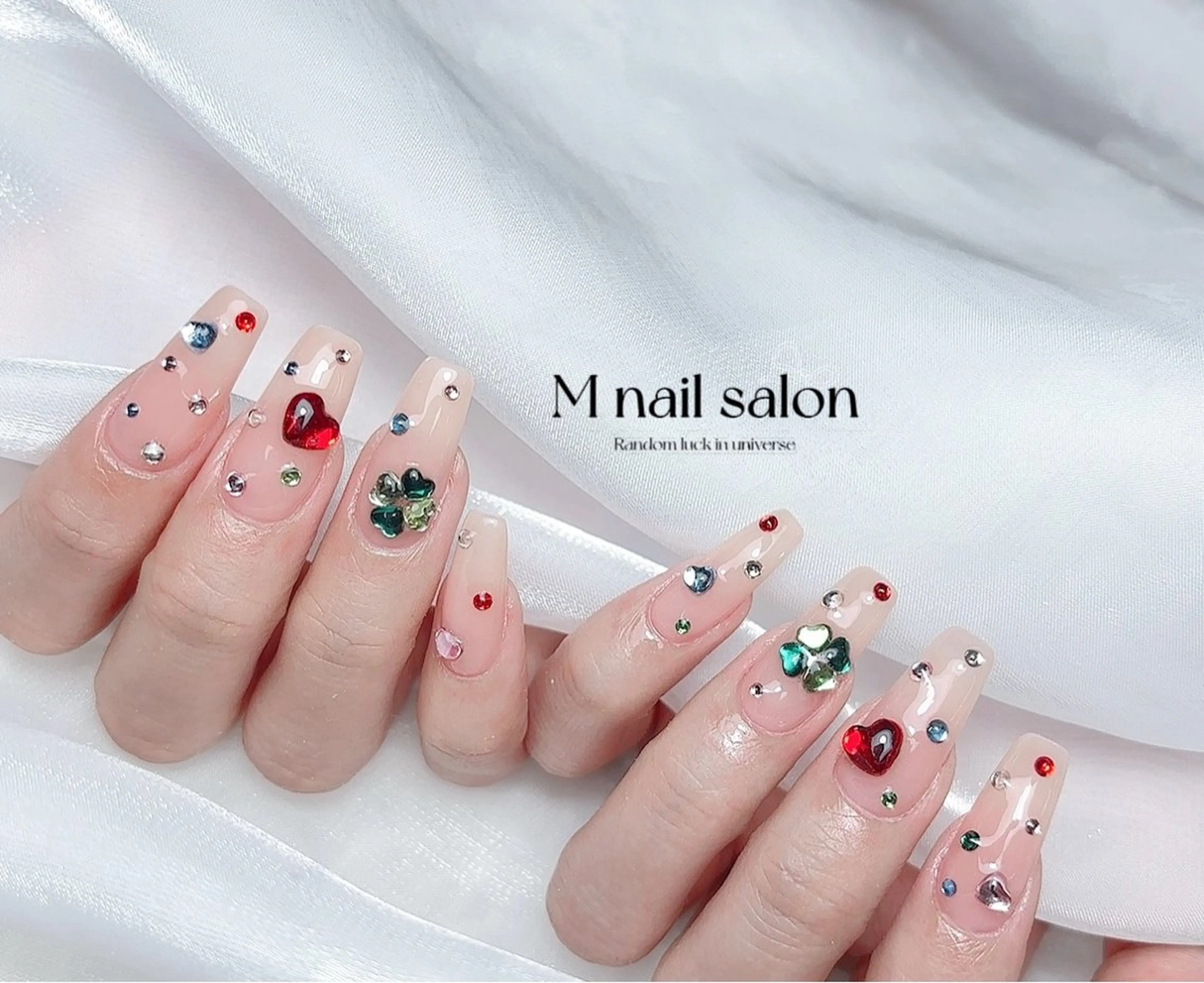 ネイル M🌷nail 長さだし専門店のネイルデザイン