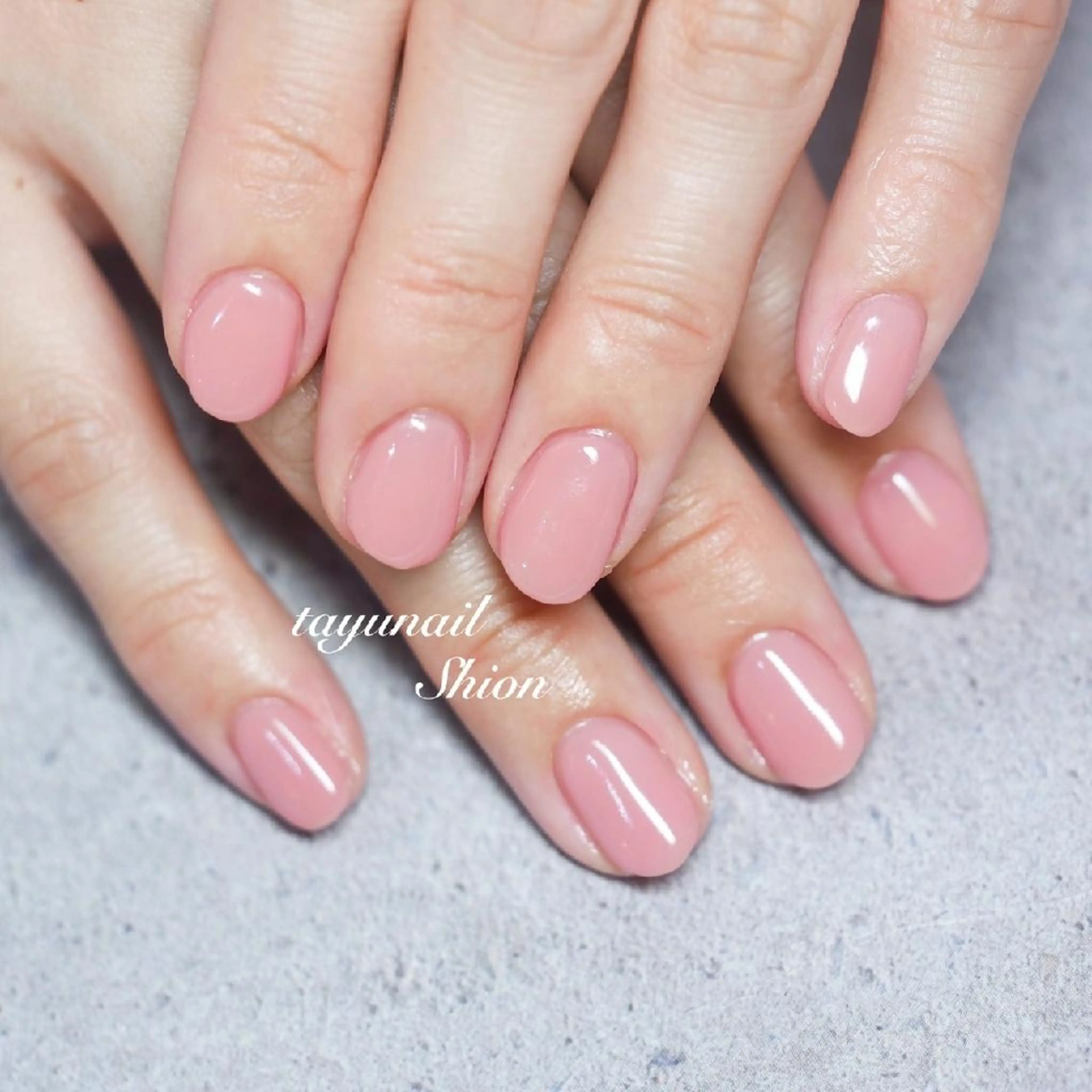 ネイル ブルー ジェルネイル パラジェル ピンク 夏ネイル ネイルサロン 【たゆnail】のネイルデザイン