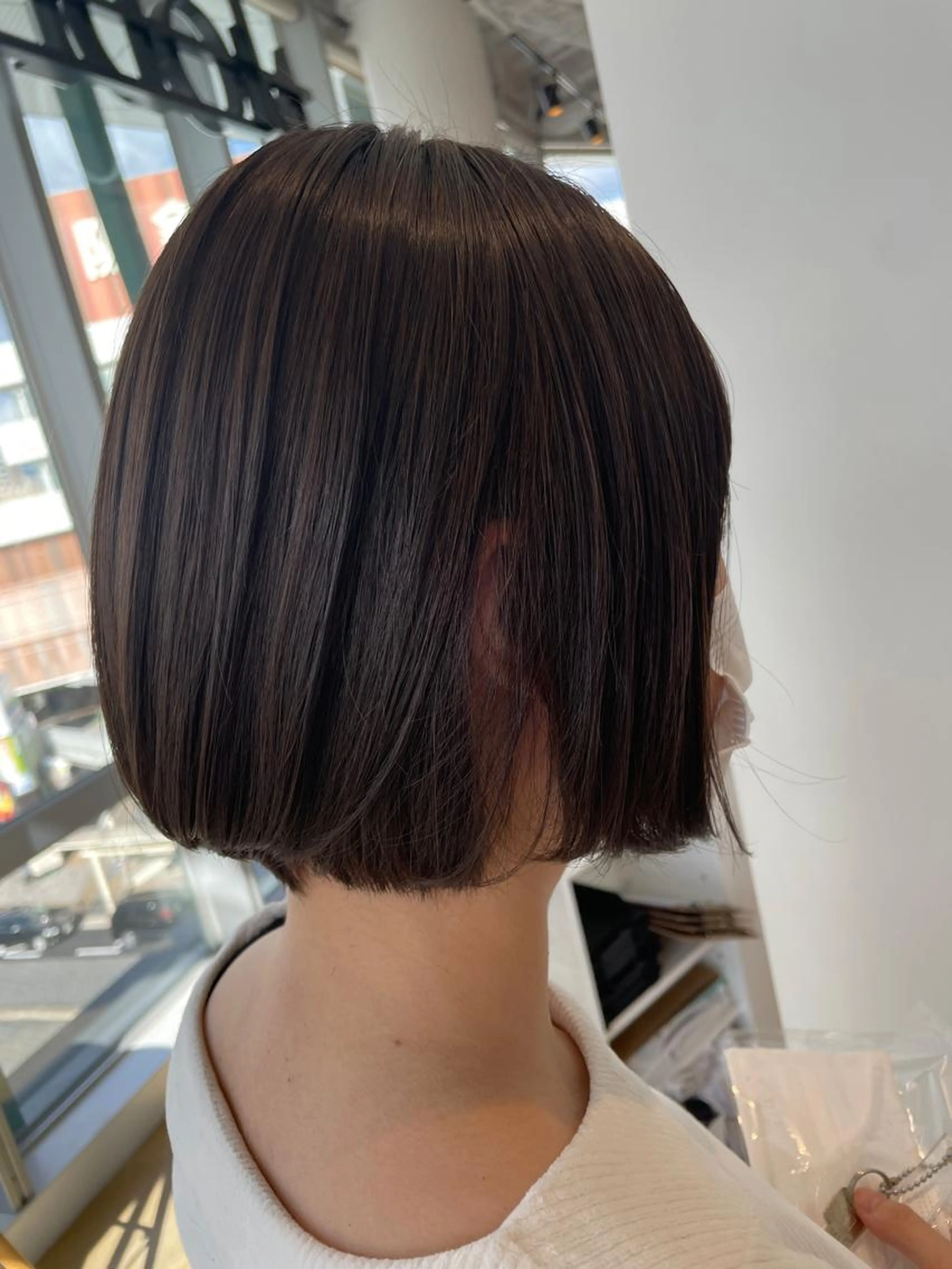 気になるわけ癖つむじ割れにリセッターカットの写真