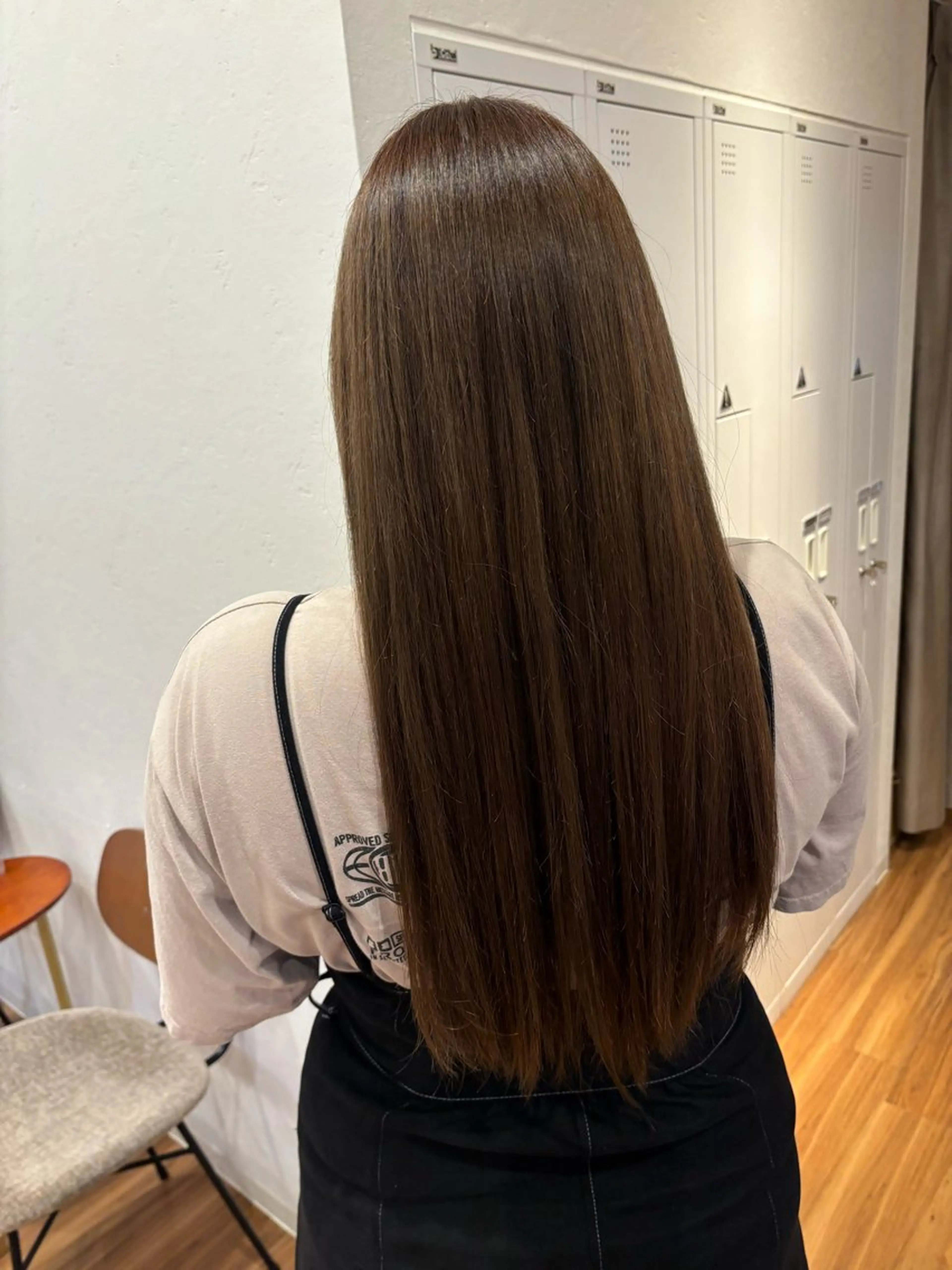 ロング カラー 祝 莉子のヘアスタイル