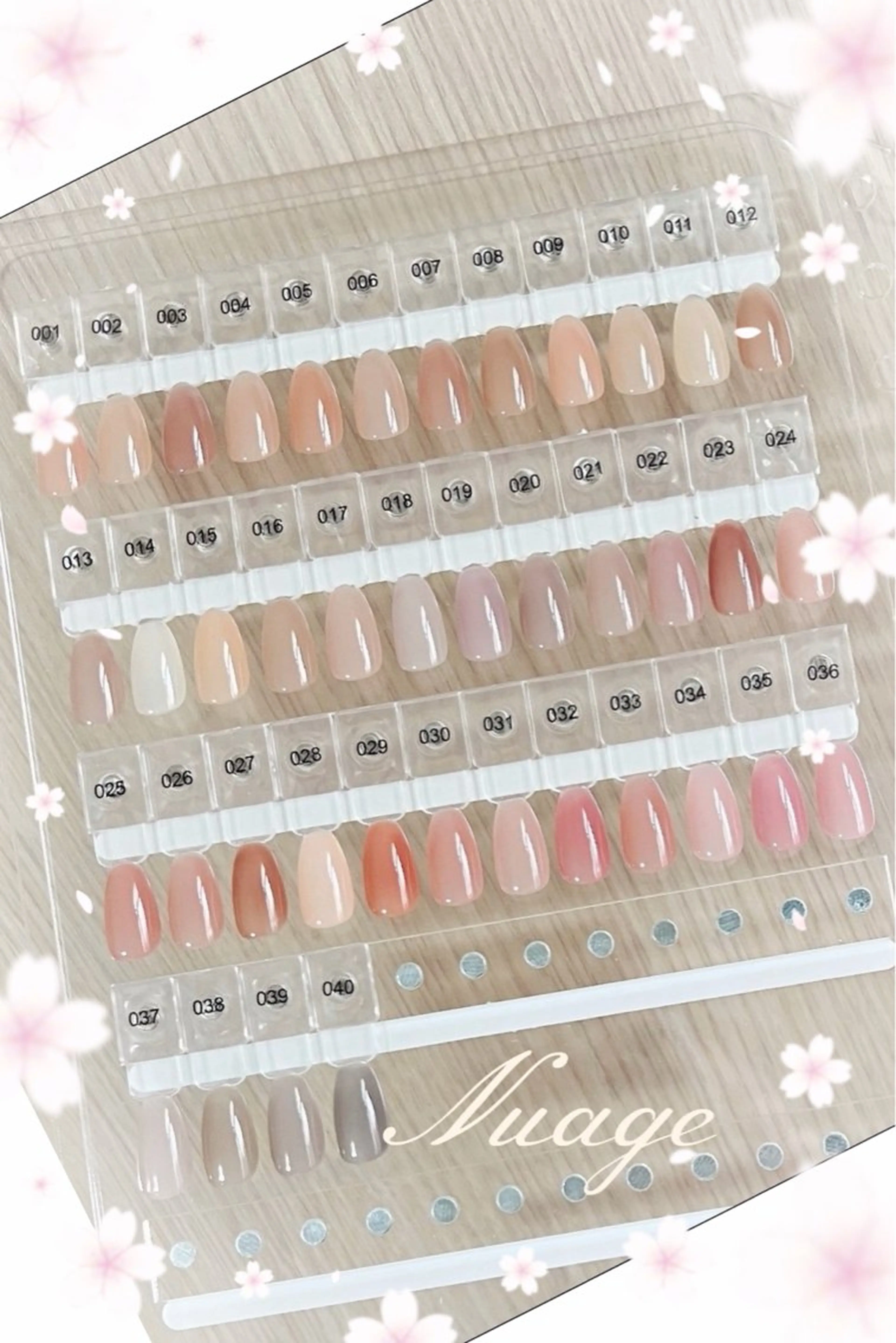 ワンカラー　シアーカラー（ちゅるんネイル） （オフなし)の写真