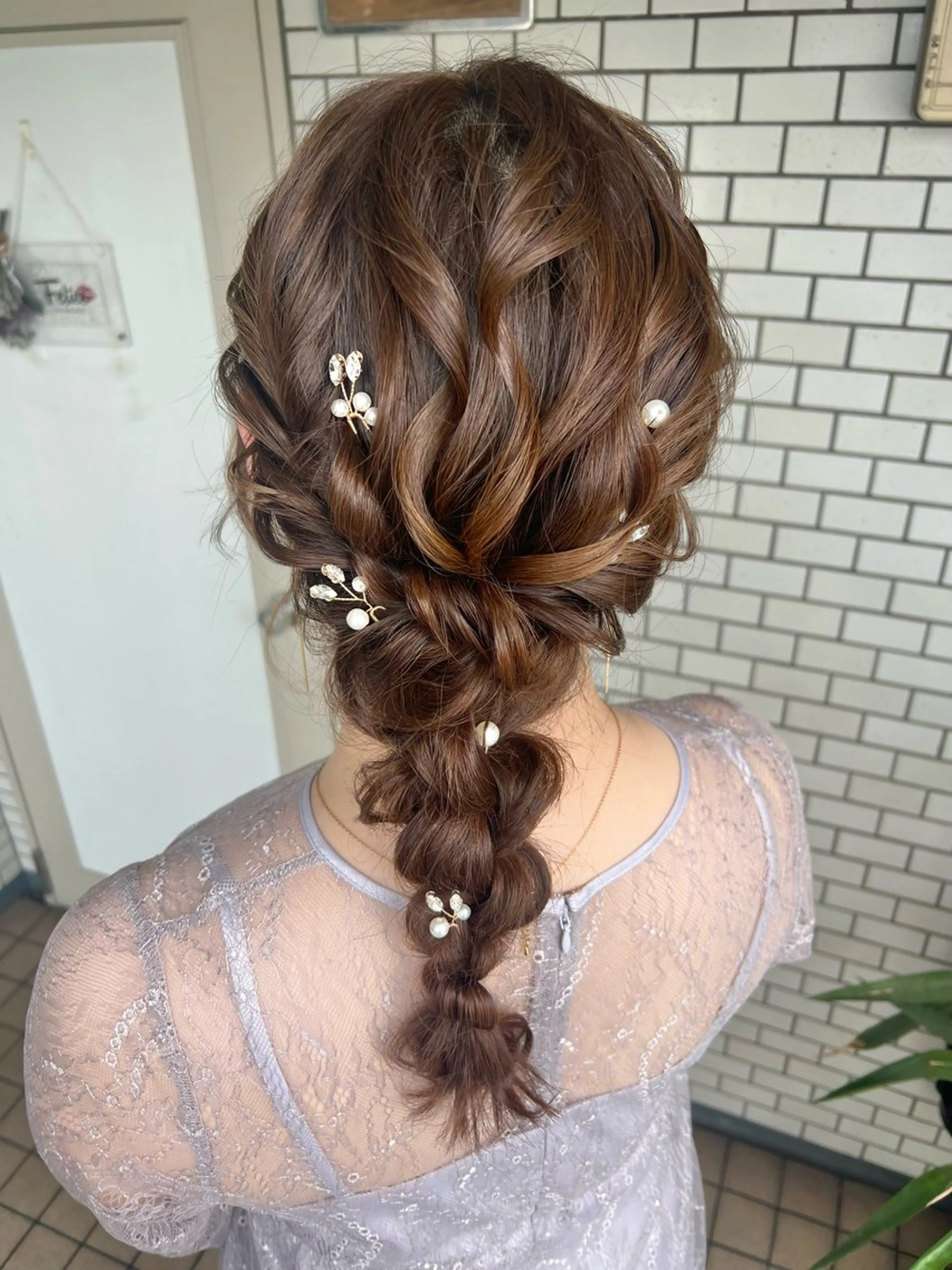 ヘアアレンジ ヘアセット 大人可愛いヘアメイク 💋🧚‍♀️しずかのヘアスタイル