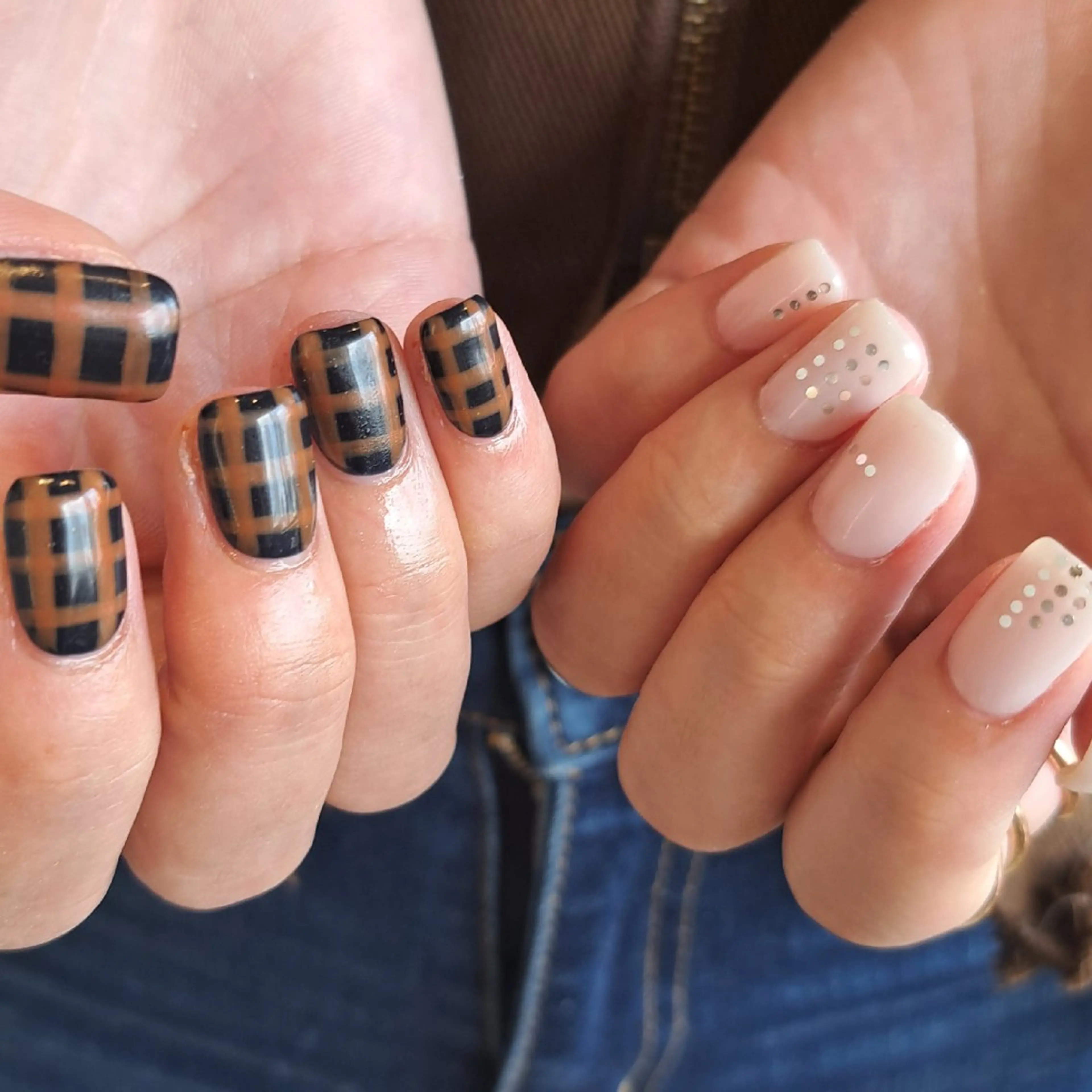 ネイル アートネイル ジェルネイル ホログラムネイル 持ち込み ハンドネイル Nail mood デザイン持ち込みokのネイルデザイン