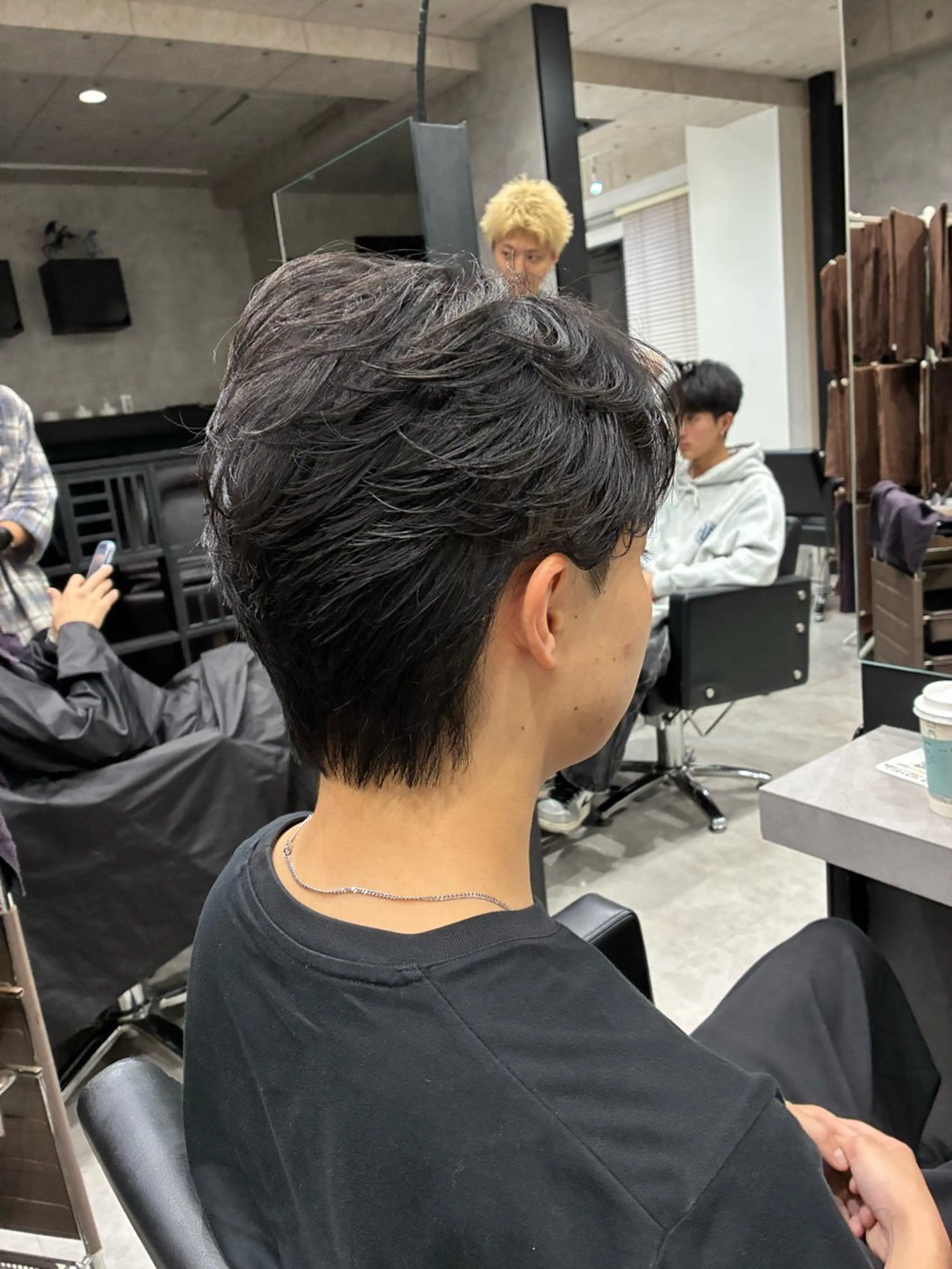 ショート メンズ メンズパーマ特化💈 髙木颯太💈のヘアスタイル
