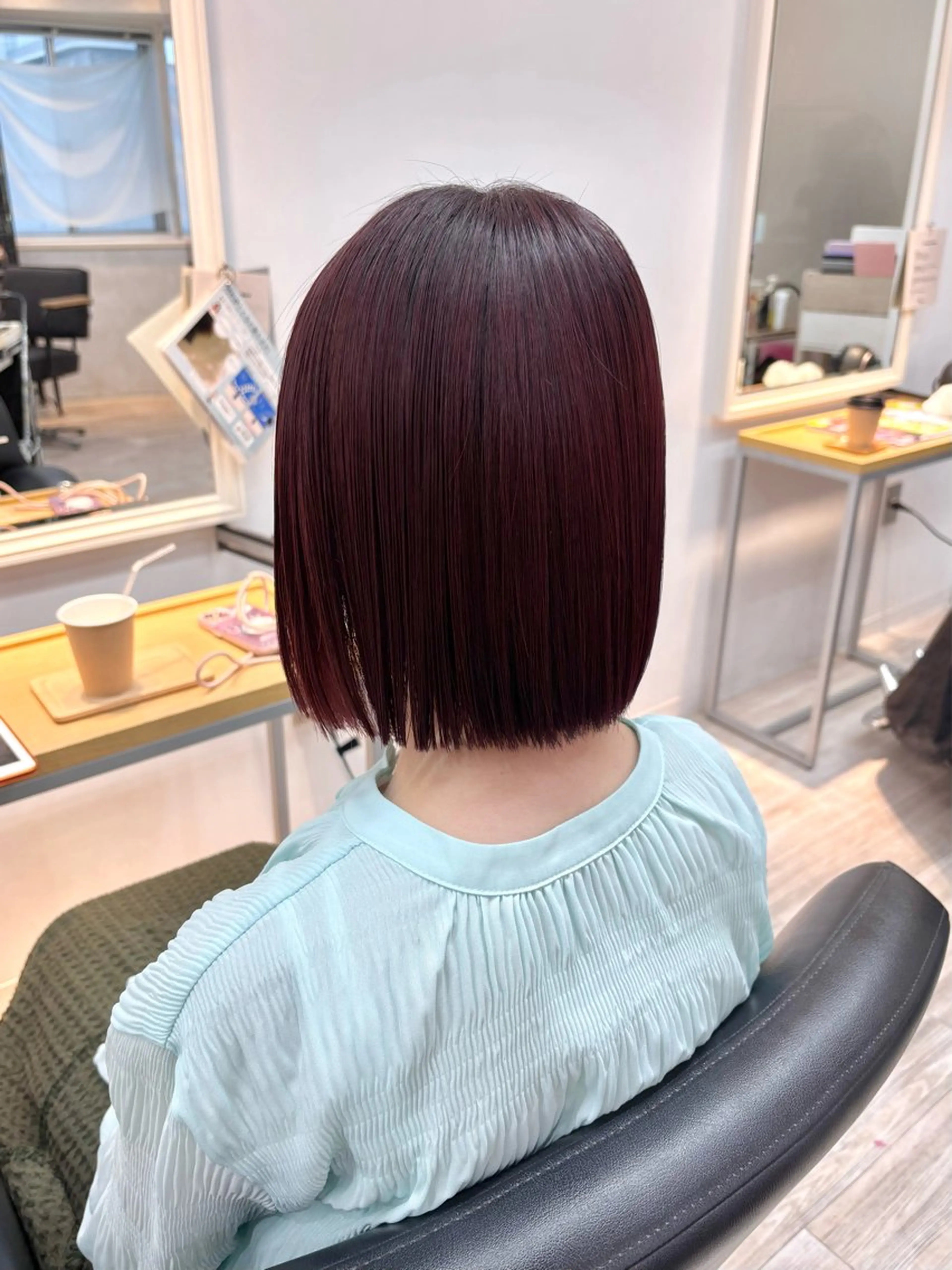 ショート カラー パーマ くさかみさき🌼暖色 /耳つぼ/オタク🌼のヘアスタイル