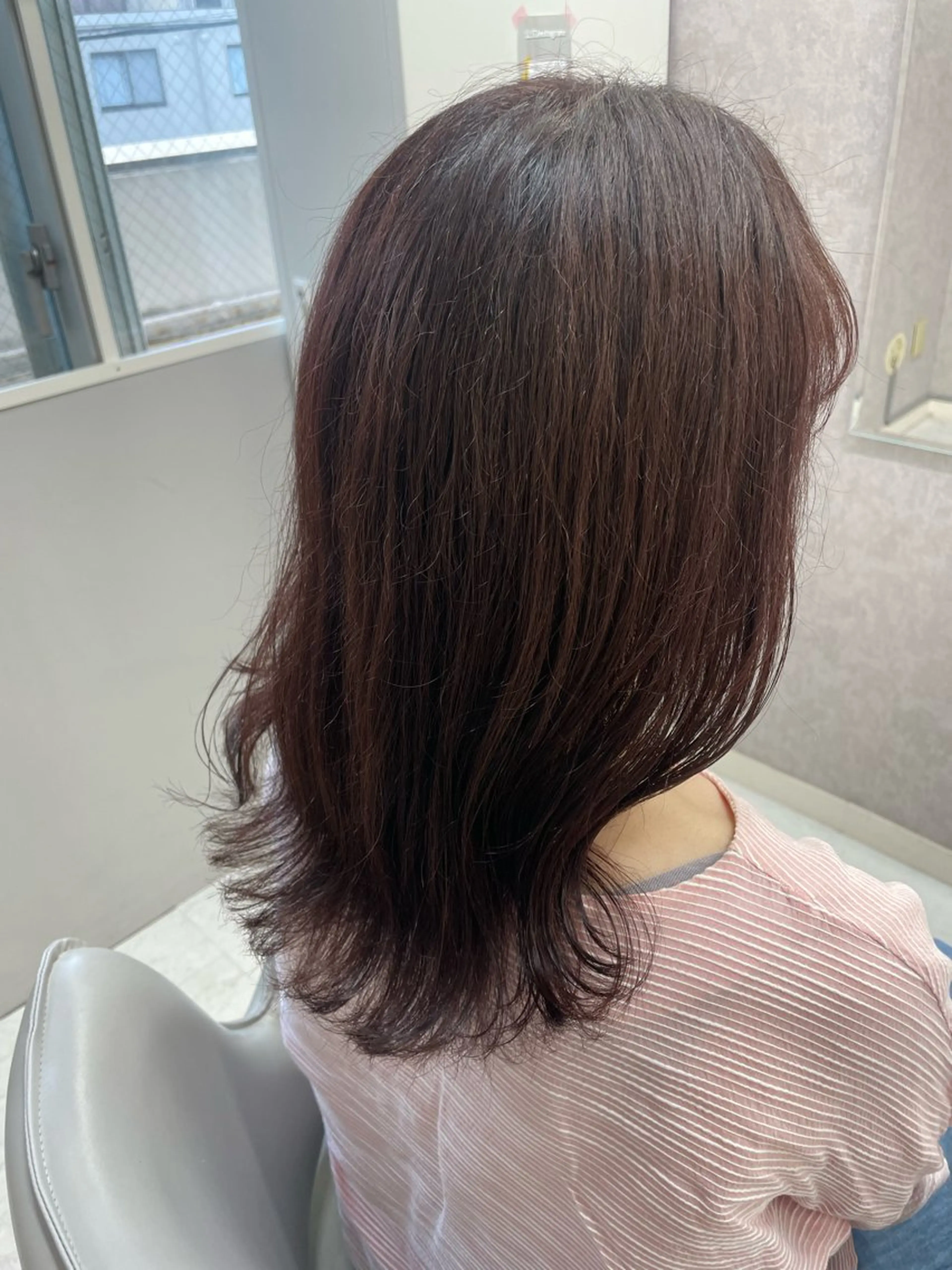 セミロング カラー door/南越谷 miiyuのヘアスタイル