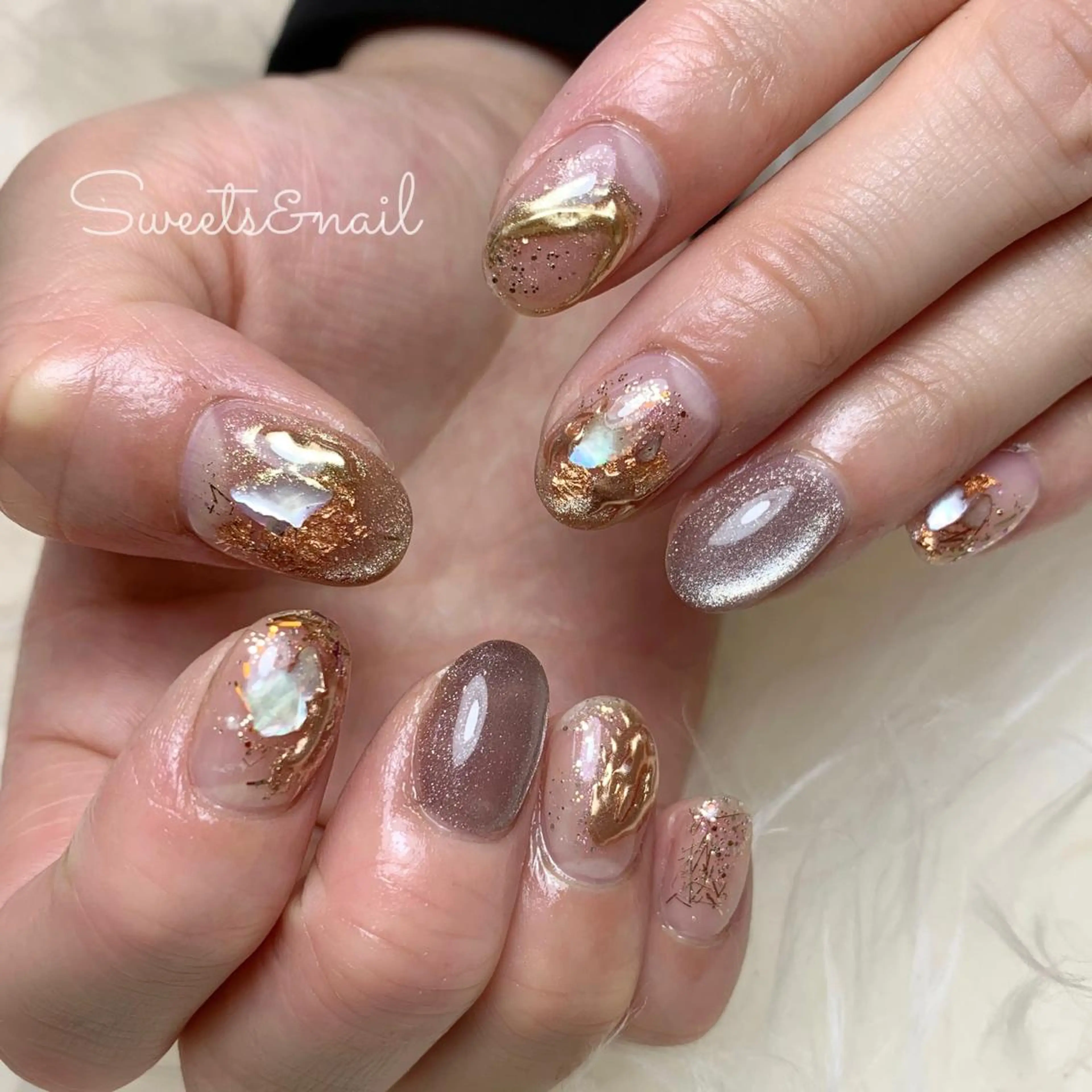 ネイル ニュアンスネイル Sweets＆ nail みなこのネイルデザイン