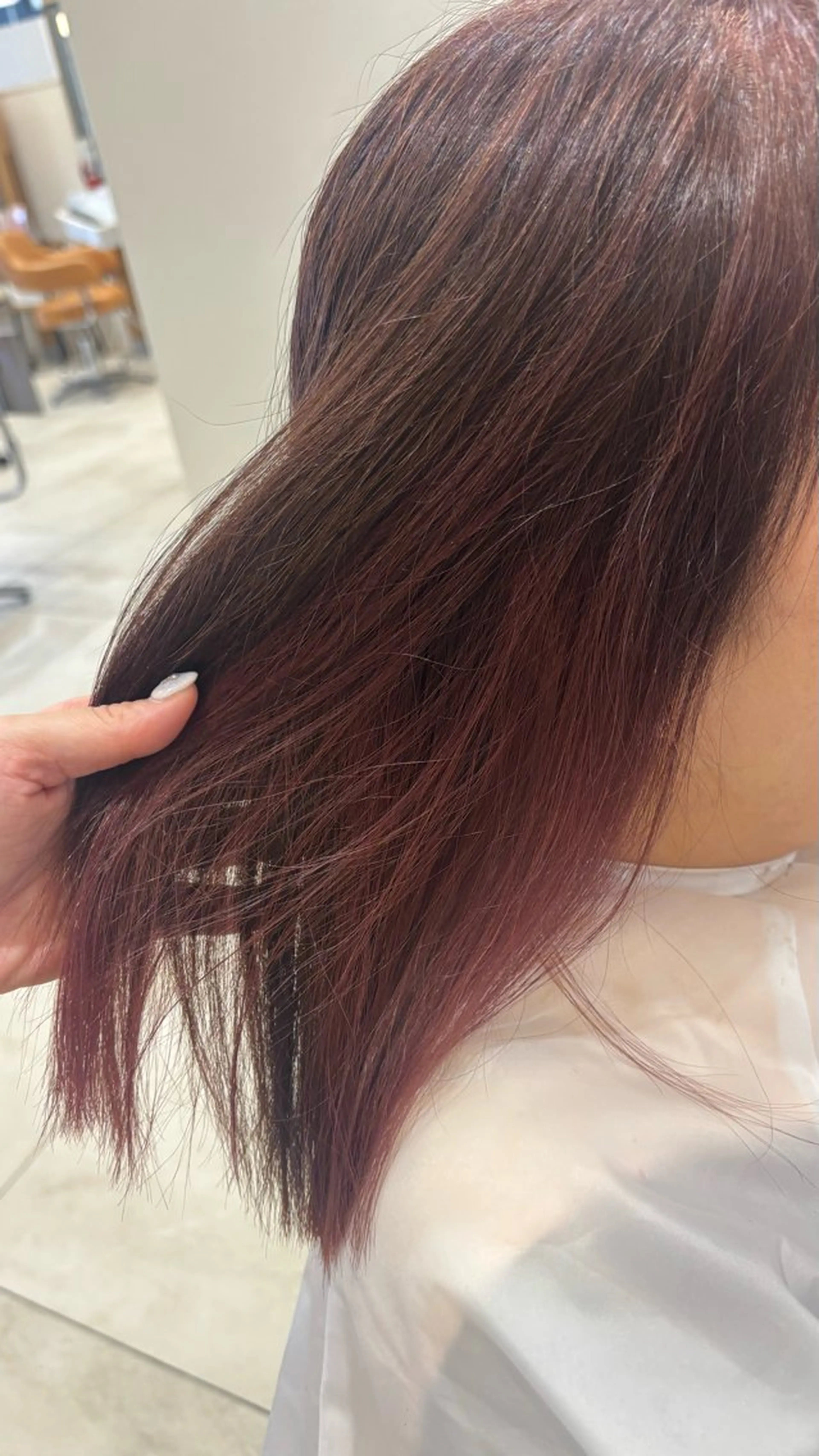 カラー ピンクカラー La bouquet わか🎀のヘアスタイル