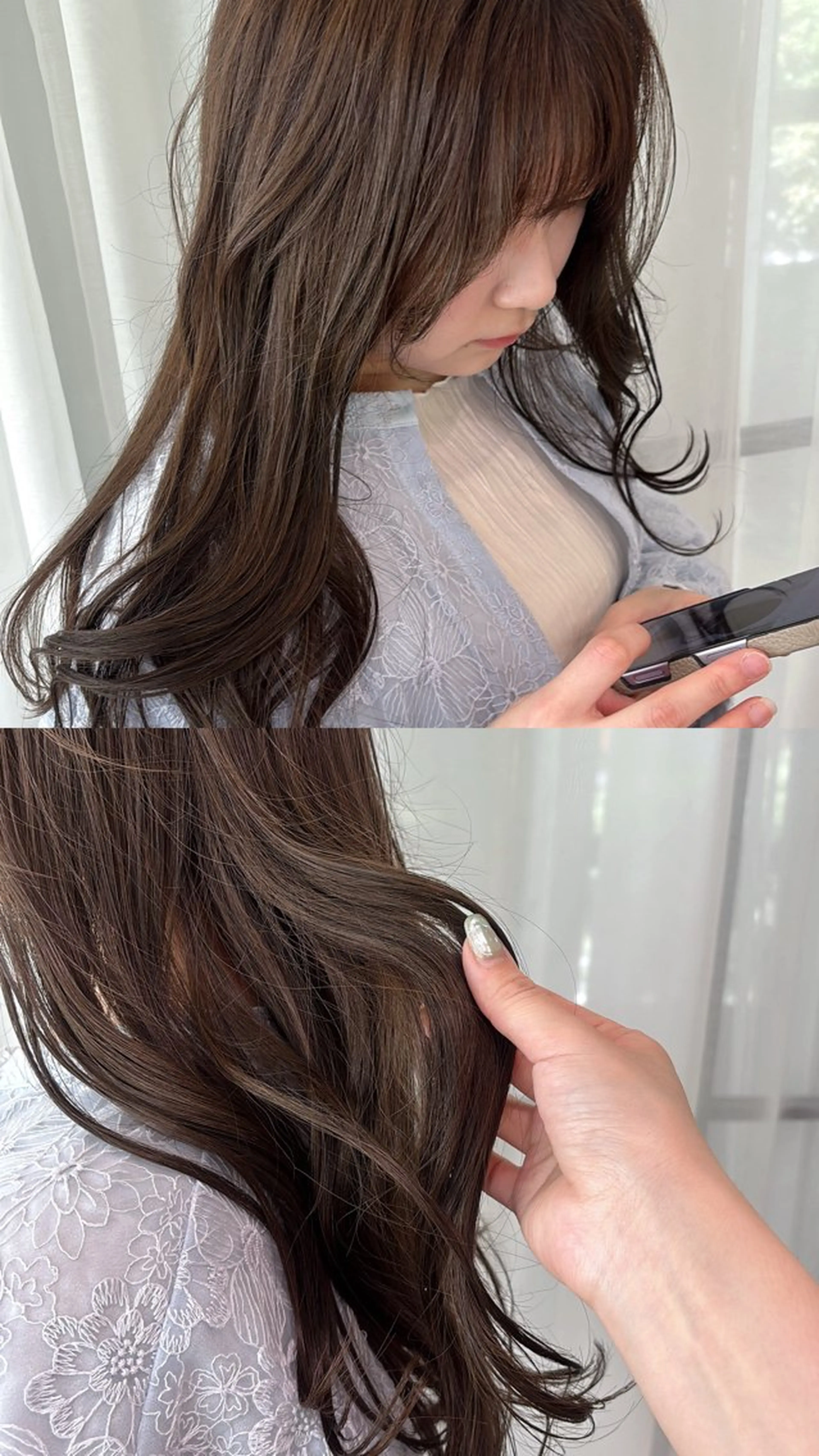 ロング カット ヘアカラー 梅田美容室/カット /Maoのヘアスタイル