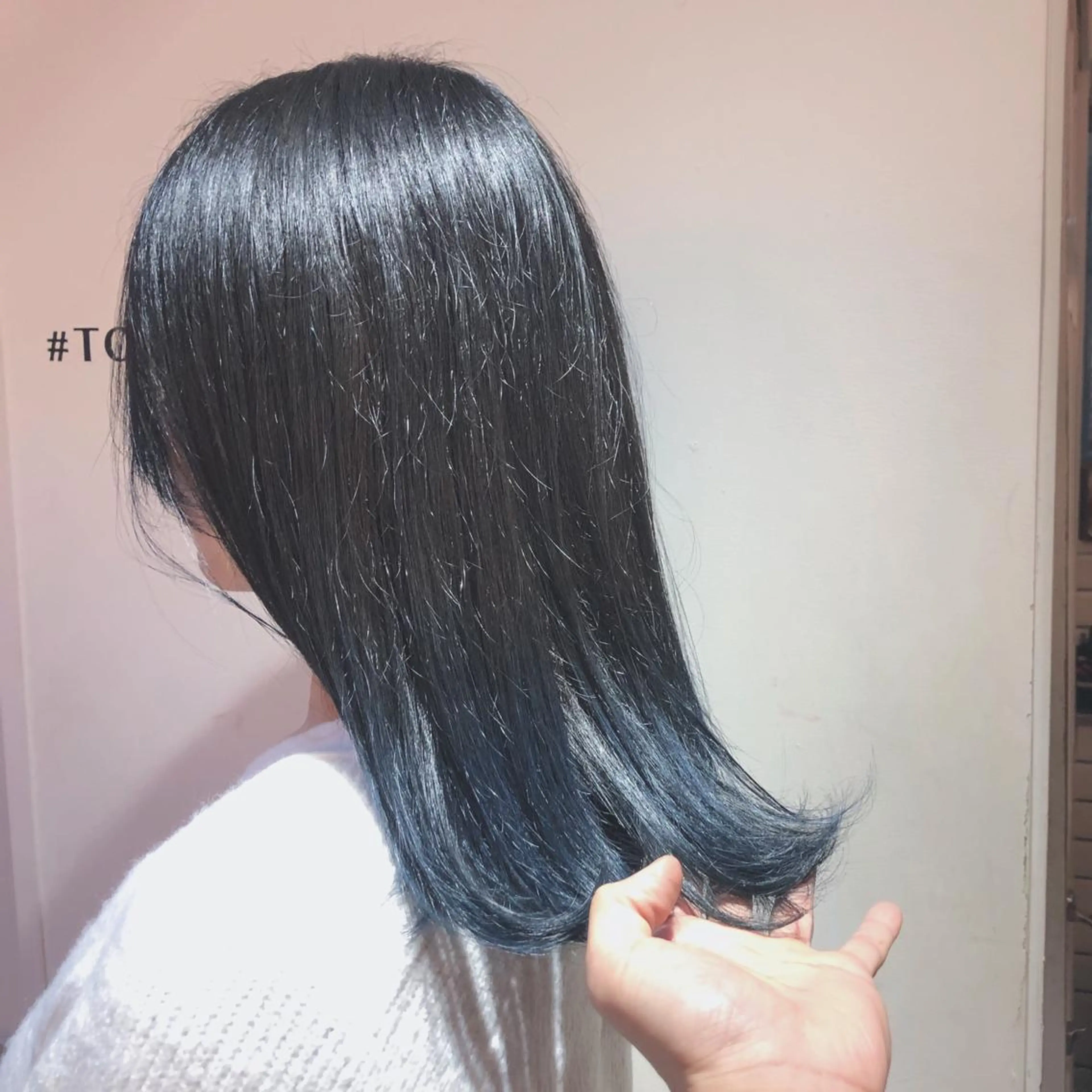 ミディアム カラー カット ヘアカラー トリートメント 🌸ハイトーン 新田　廉 🌸のヘアスタイル