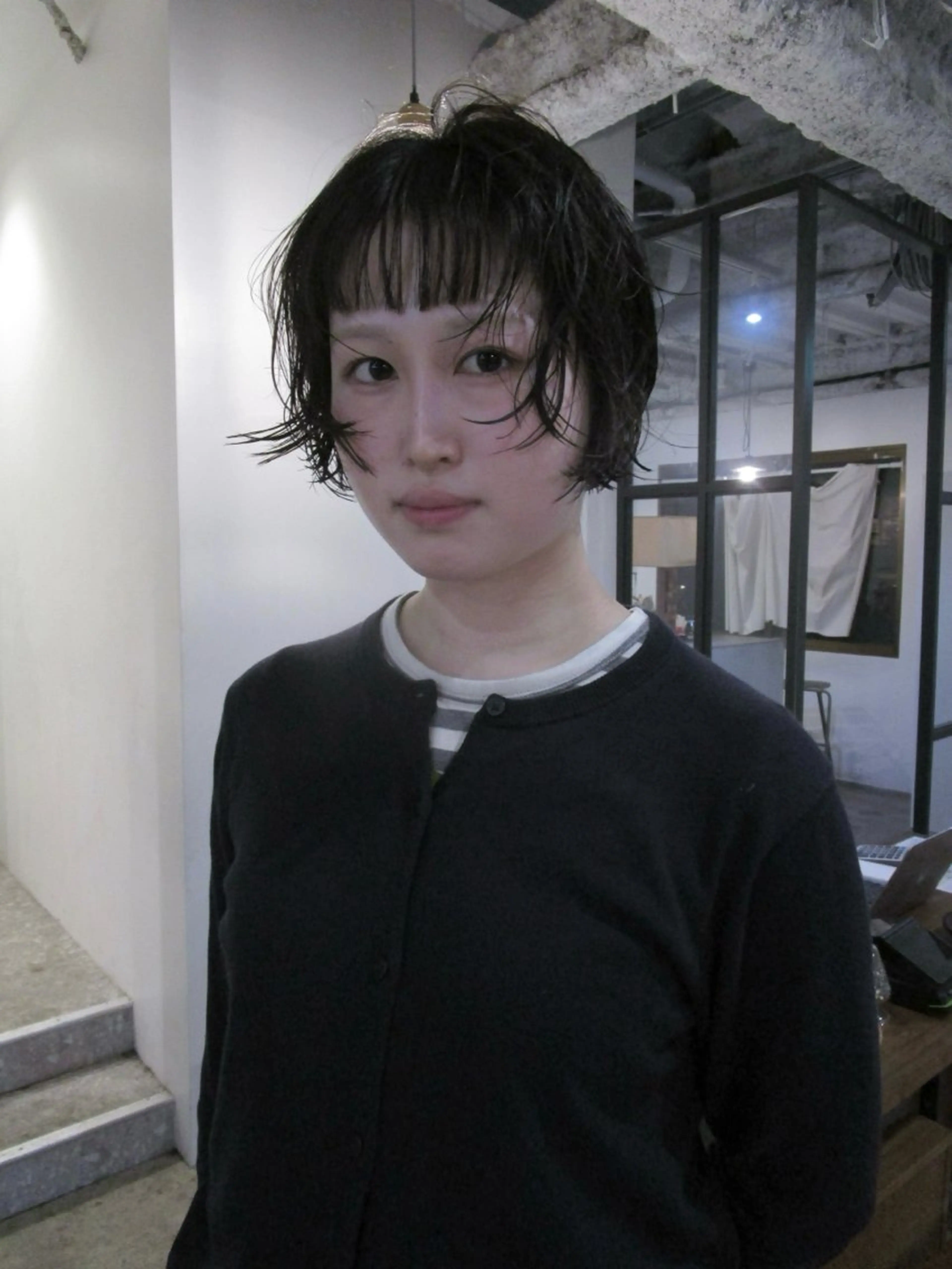 ショート パーマ ボブ カット パーマ yu maのヘアスタイル