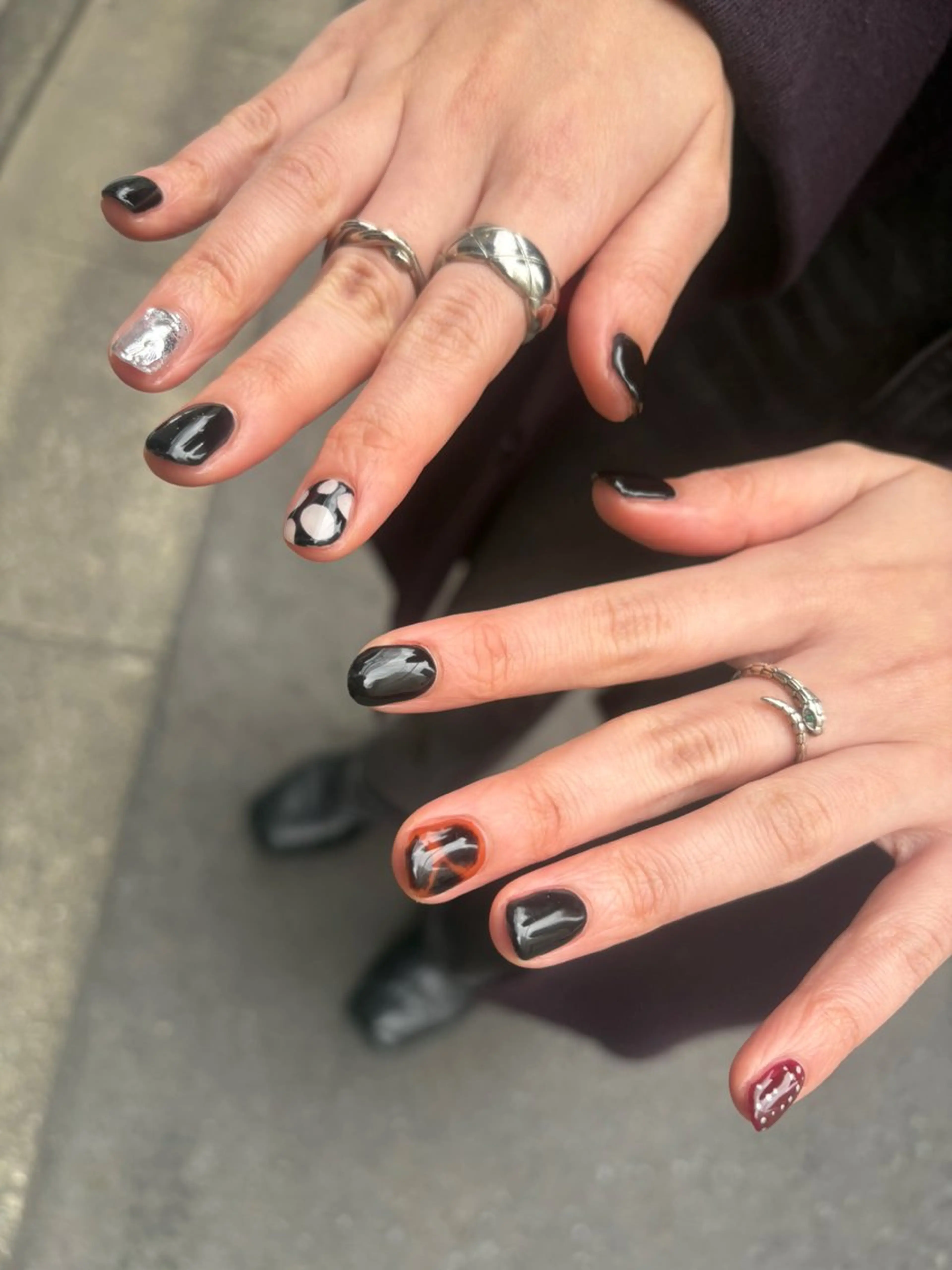 ネイル atacca/ Saho.パラジェルのネイルデザイン