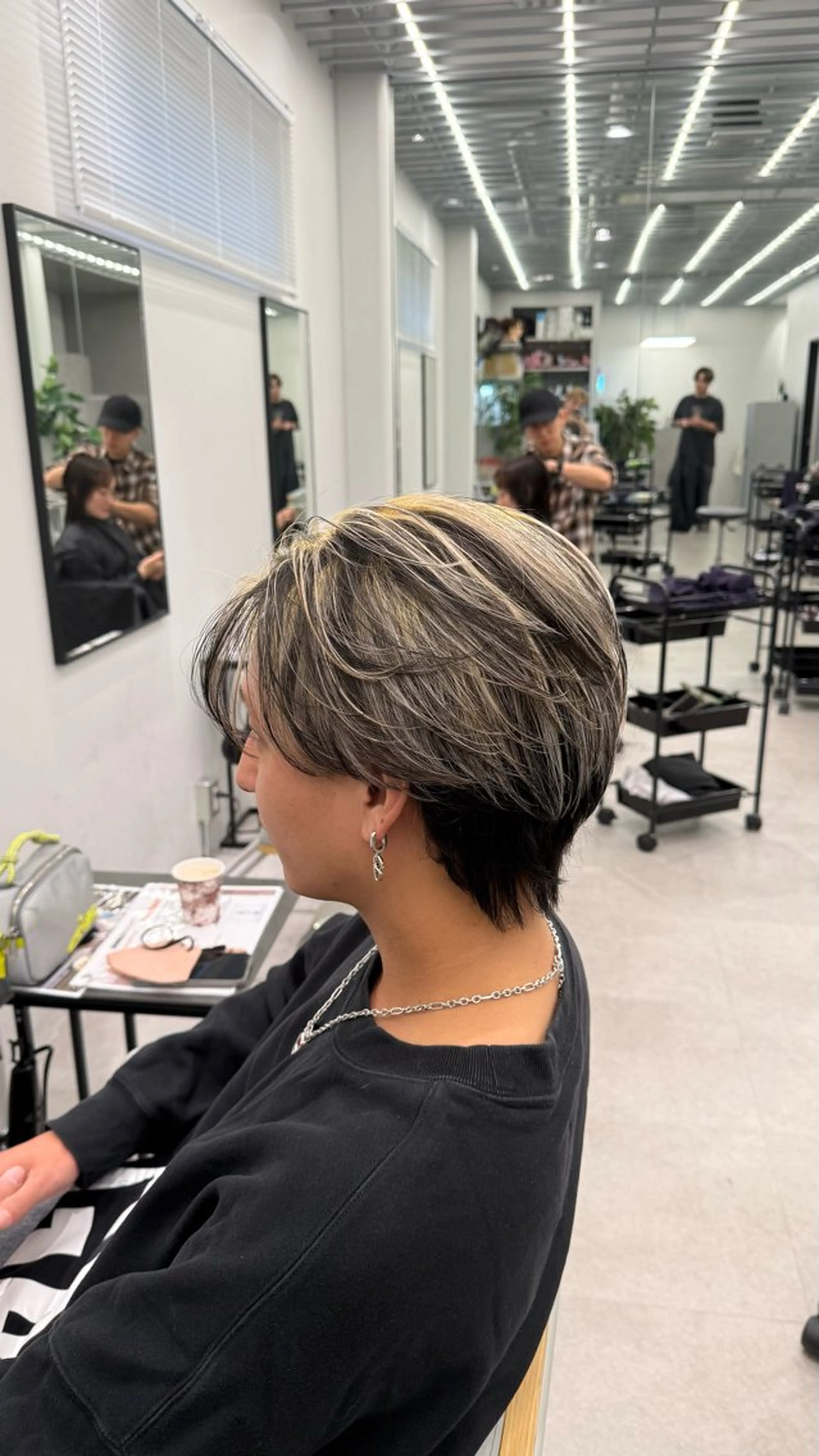 メンズ メンズハイライト Joule大分 メンズ特化植木永遠のヘアスタイル