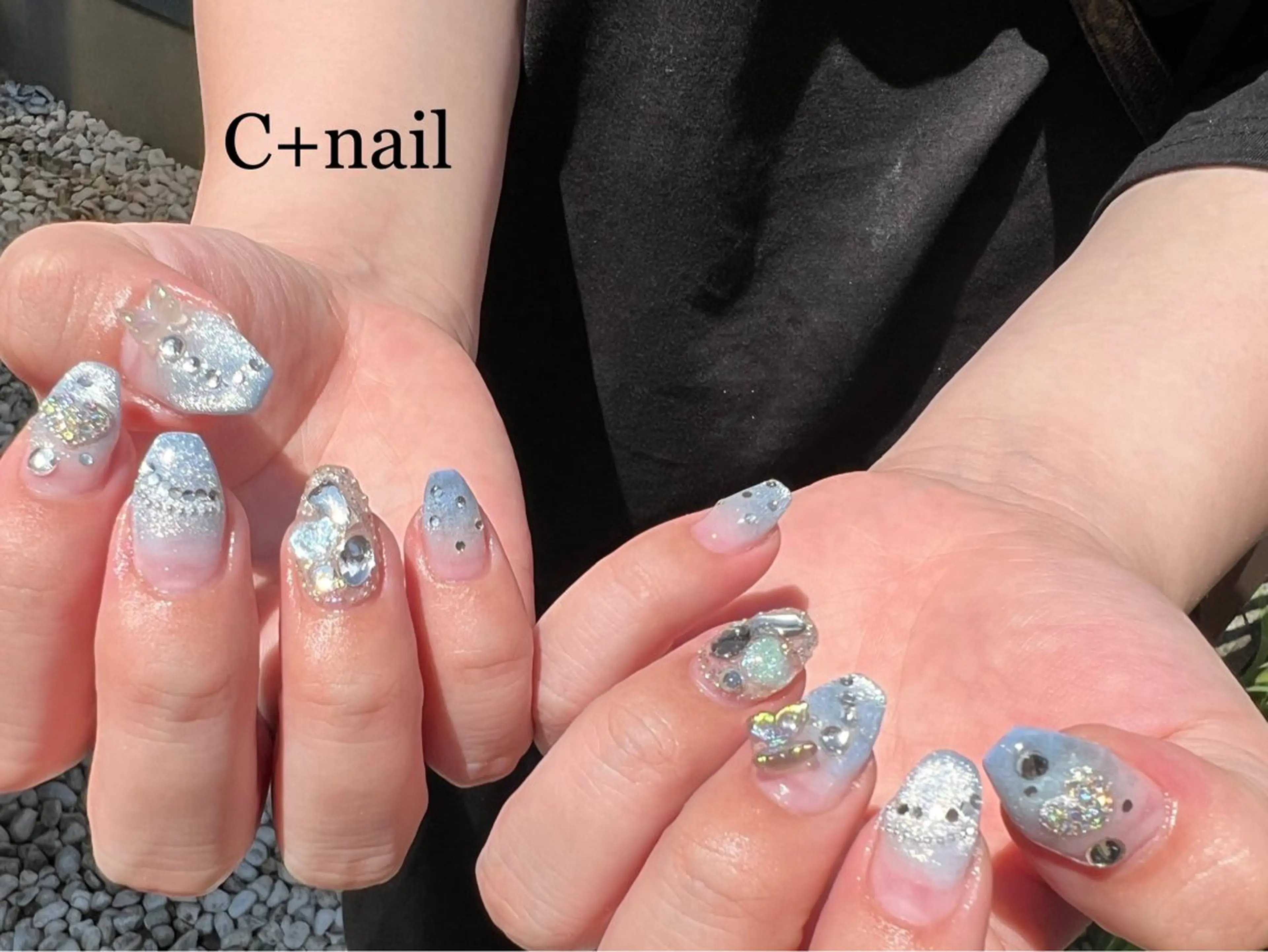 ネイル マグネットネイル ワンホンネイル ハンドネイル ✴︎ C+nailのネイルデザイン