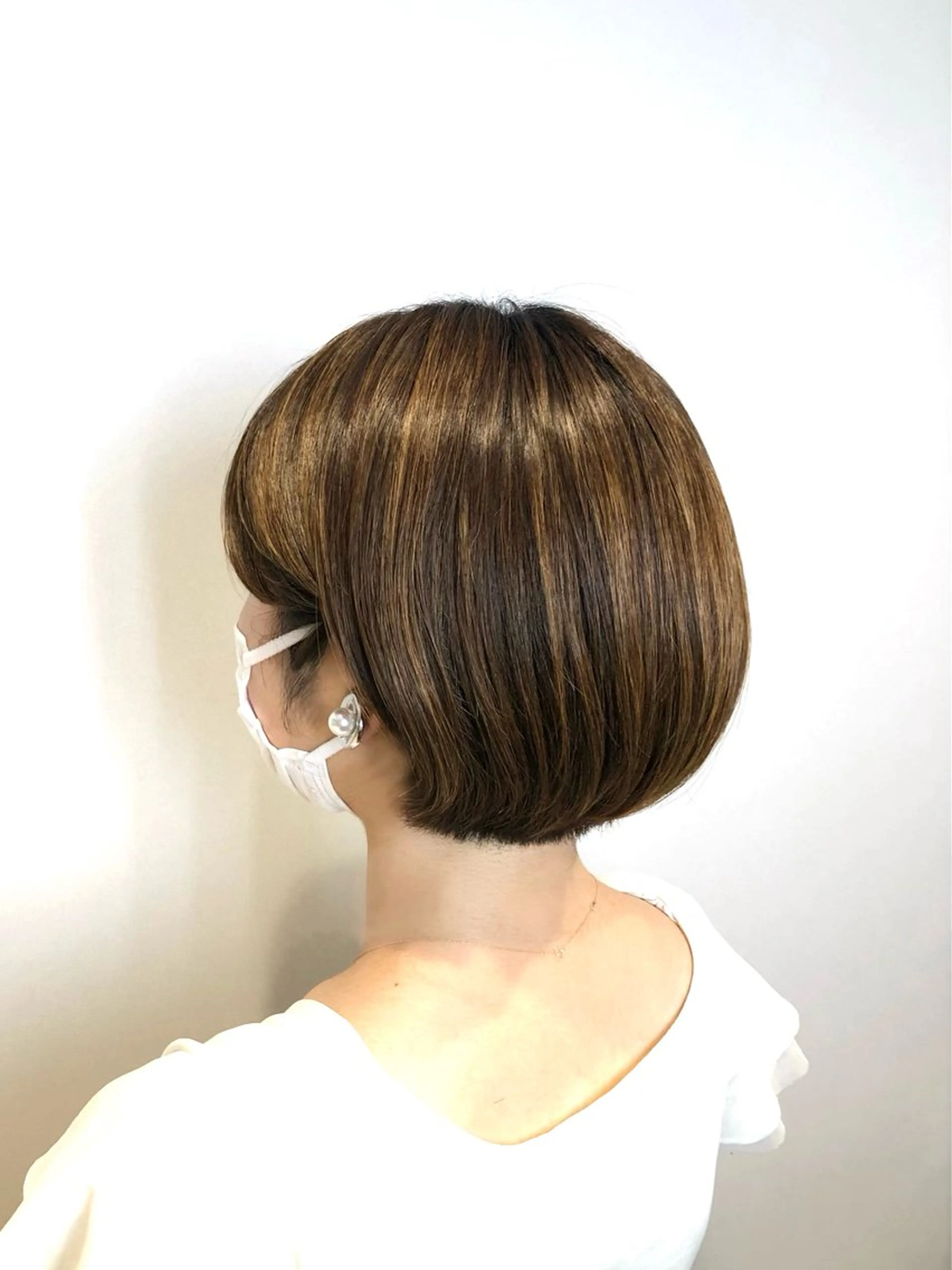 ショート カット 西田 愛華のヘアスタイル
