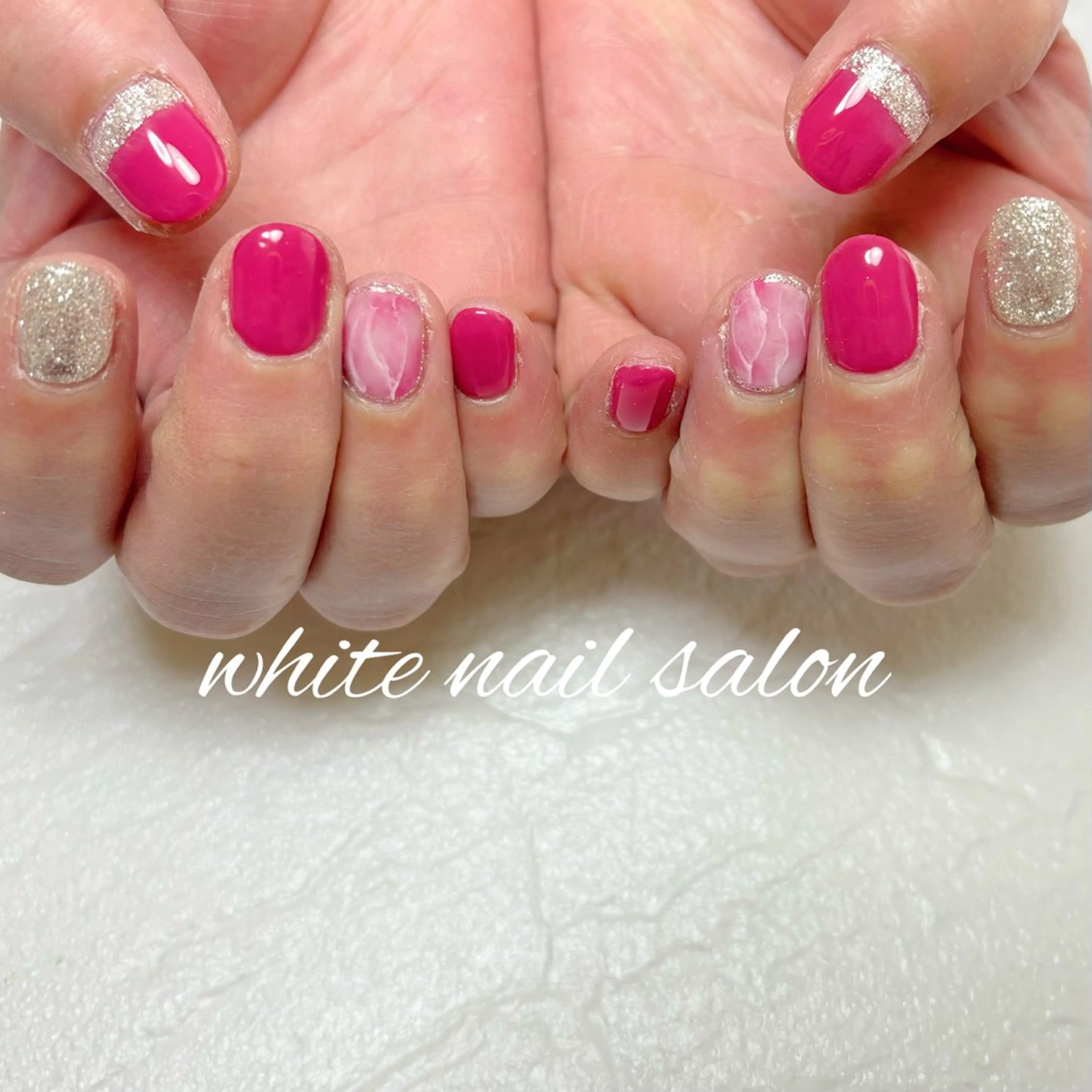 ネイル ハンドネイル white nail salonのネイルデザイン