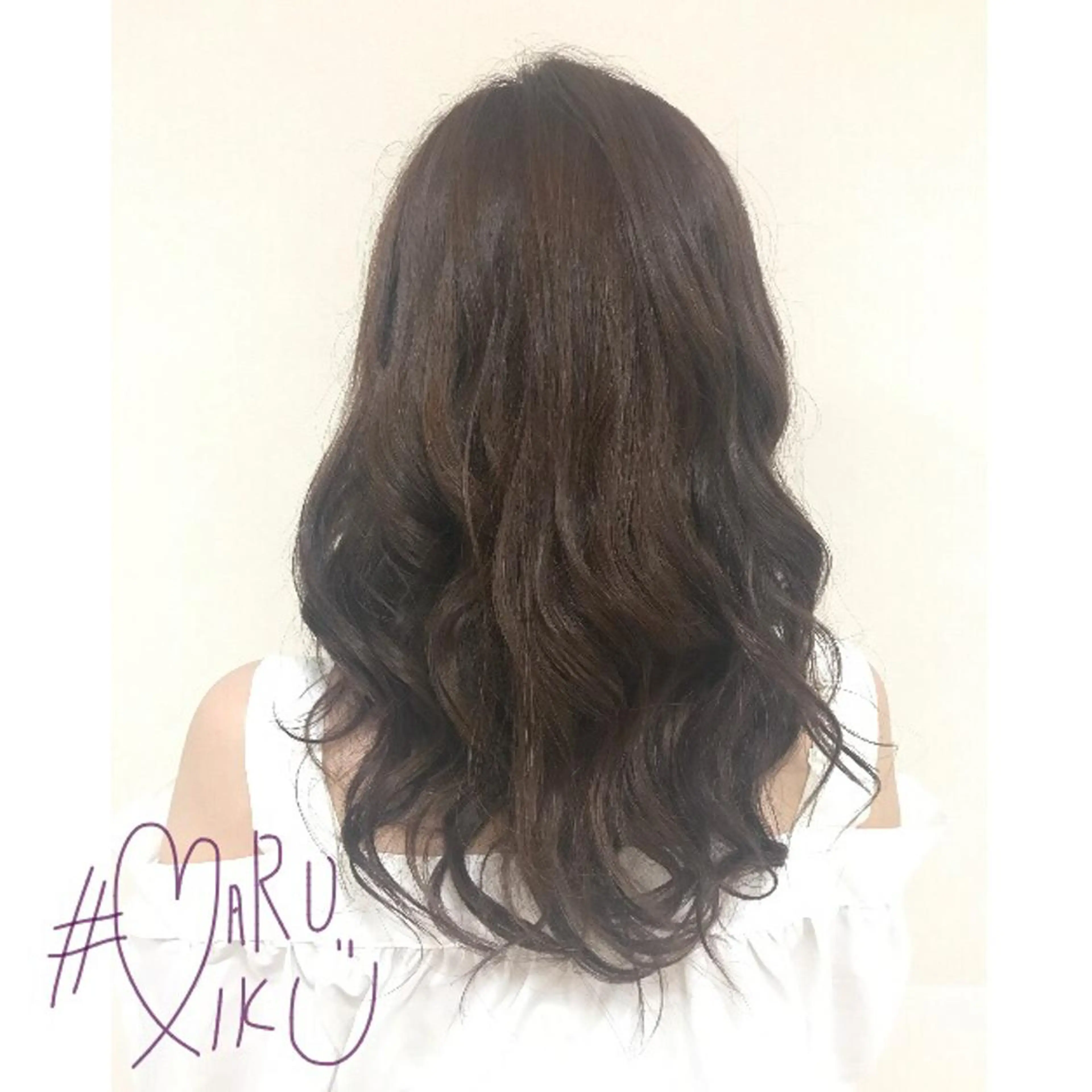 セミロング カラー ヘアアレンジ enurk店 🍋 M I K U  *のその他イメージ