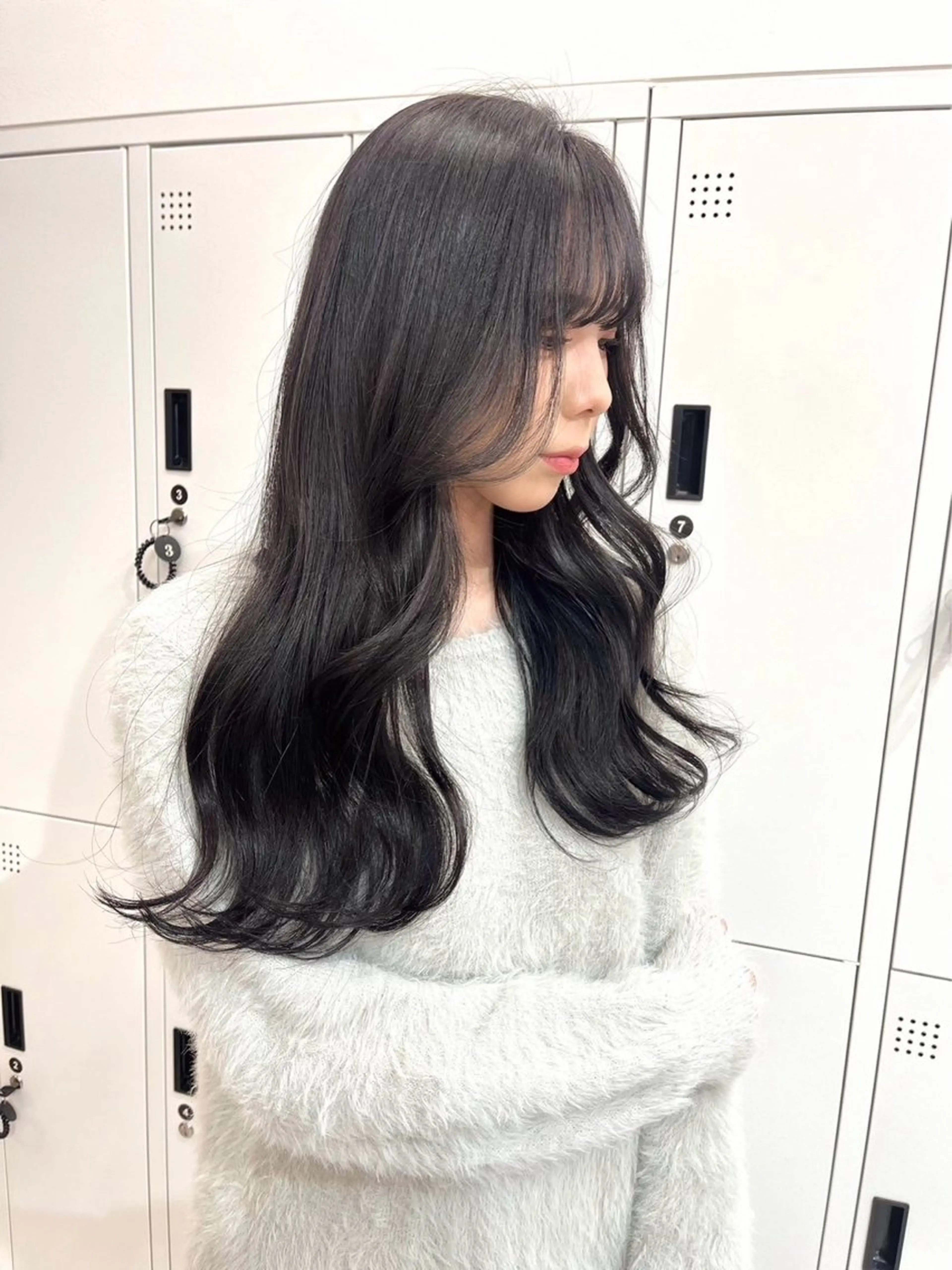 ロング おばた ちひろのヘアスタイル