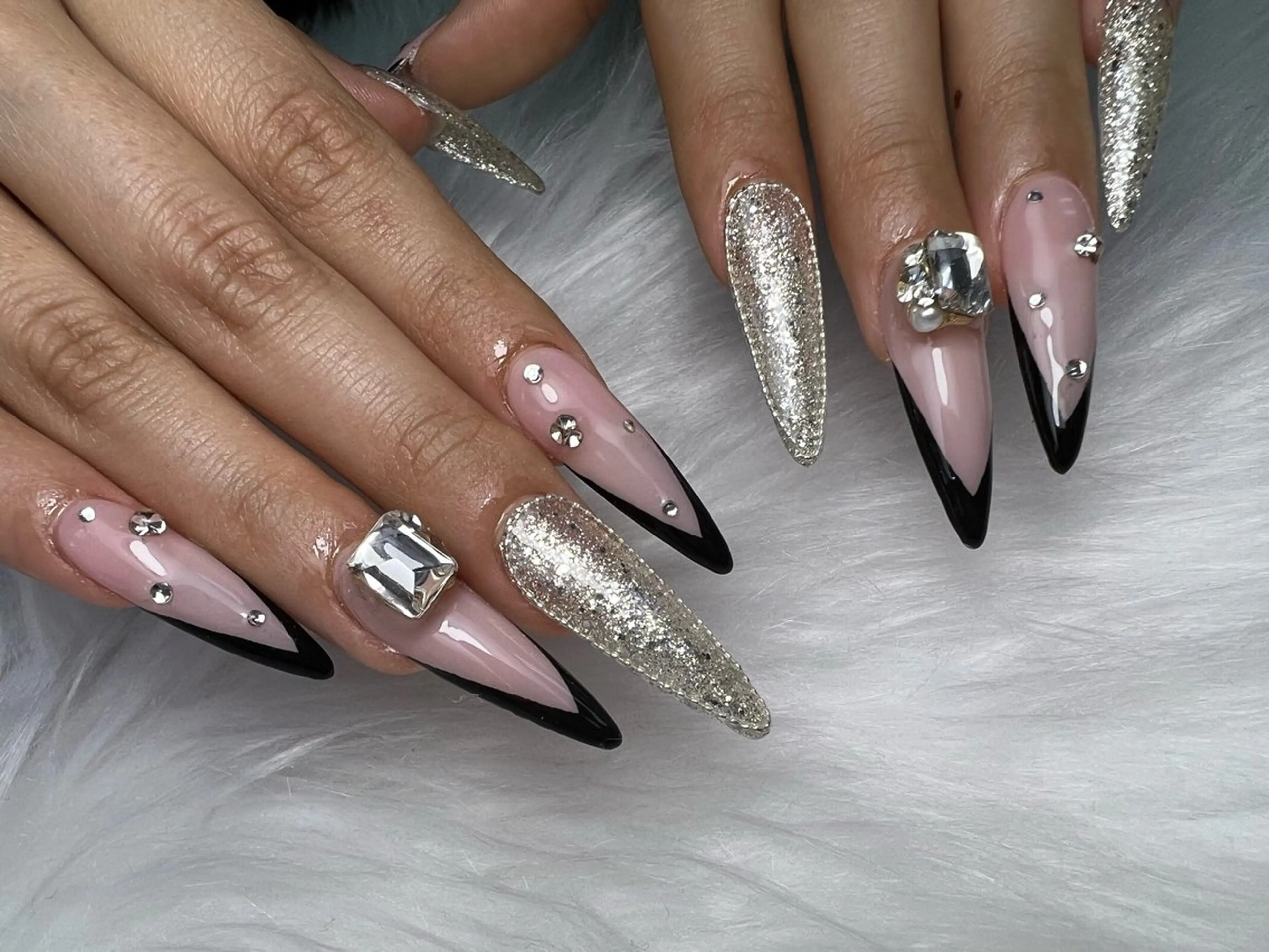 ネイル ハンドネイル Mana‪ ‪·͜· ❤︎‬のネイルデザイン