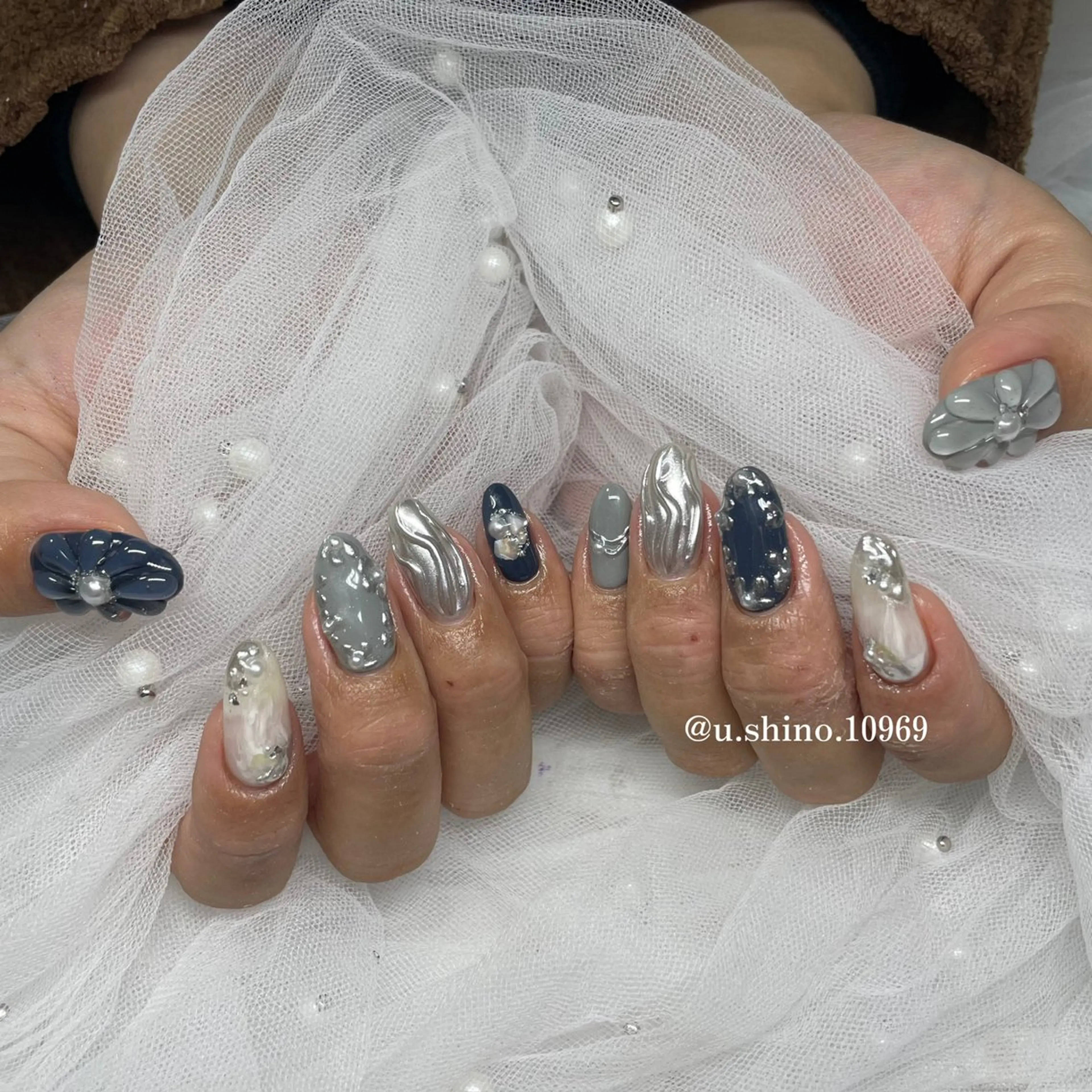 ネイル ハンドネイル MoonLight SHINOのネイルデザイン