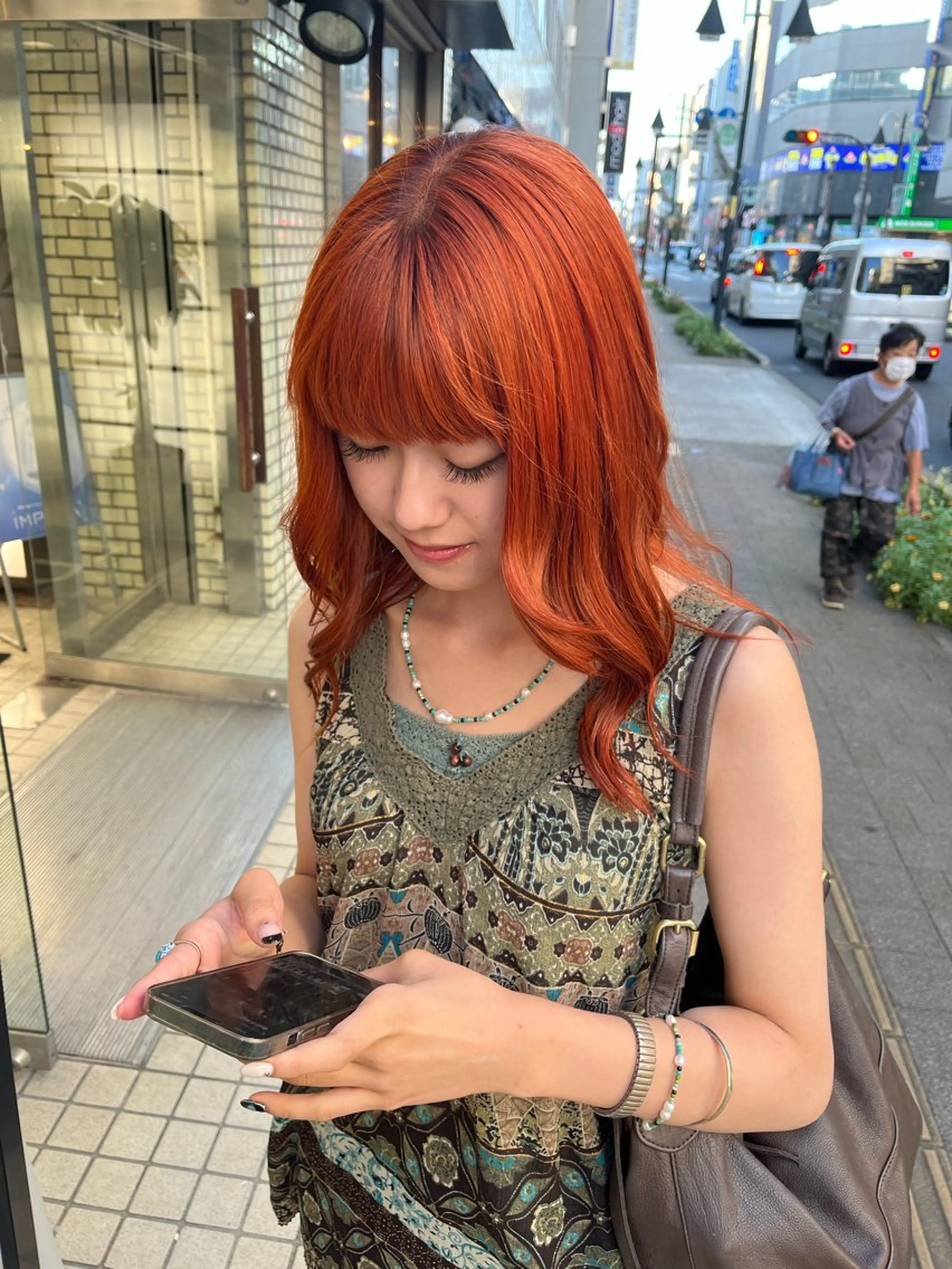 推しカラー🌙🎀推しと同じカラーにしたい人必見💜プチトリートメント＆コテ巻き無料🍒の写真