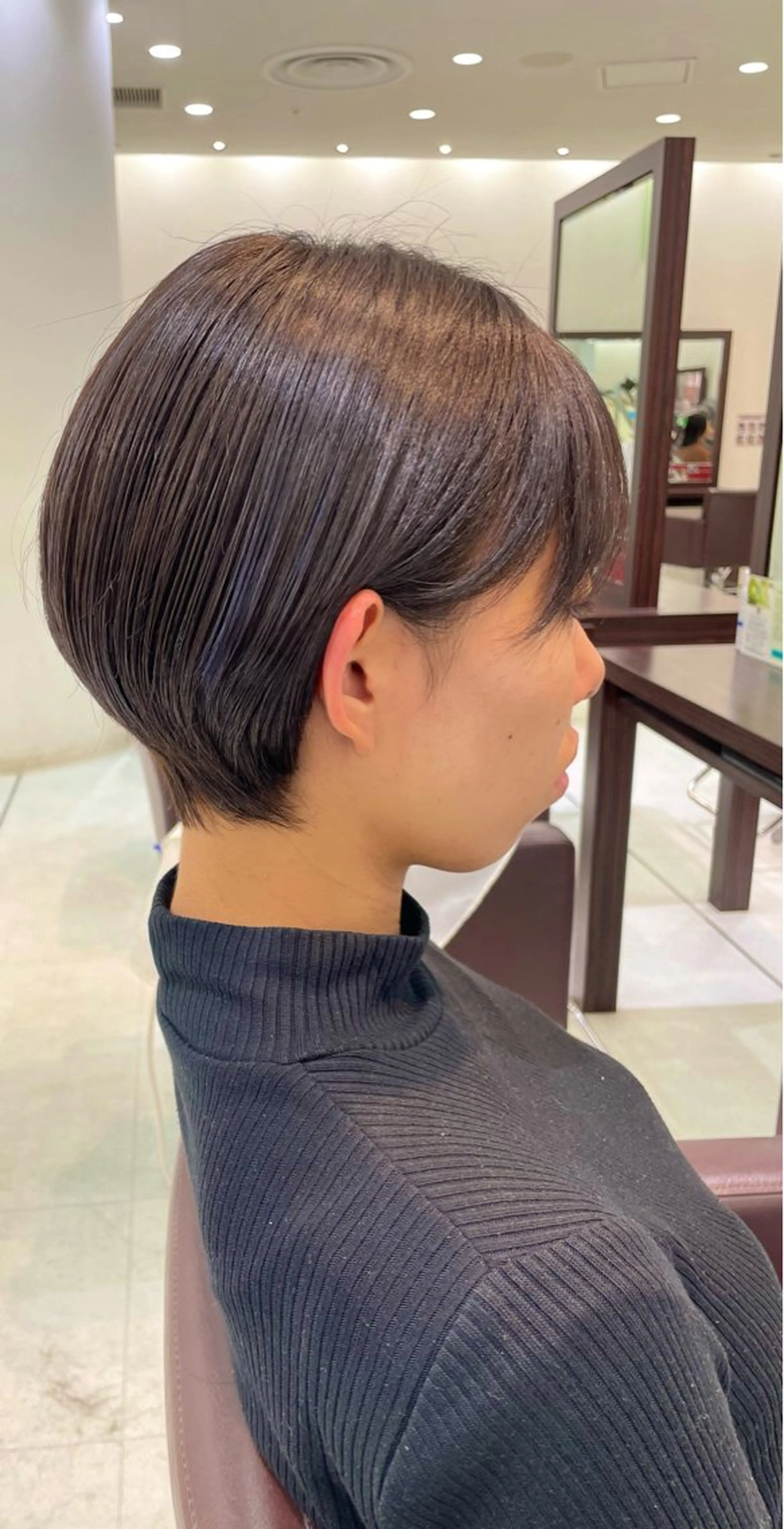 ショート カラー 丸みショート ショートヘア TAYA千葉そごう店所属・【千葉駅南口歩1分】 MAKAのヘアスタイル