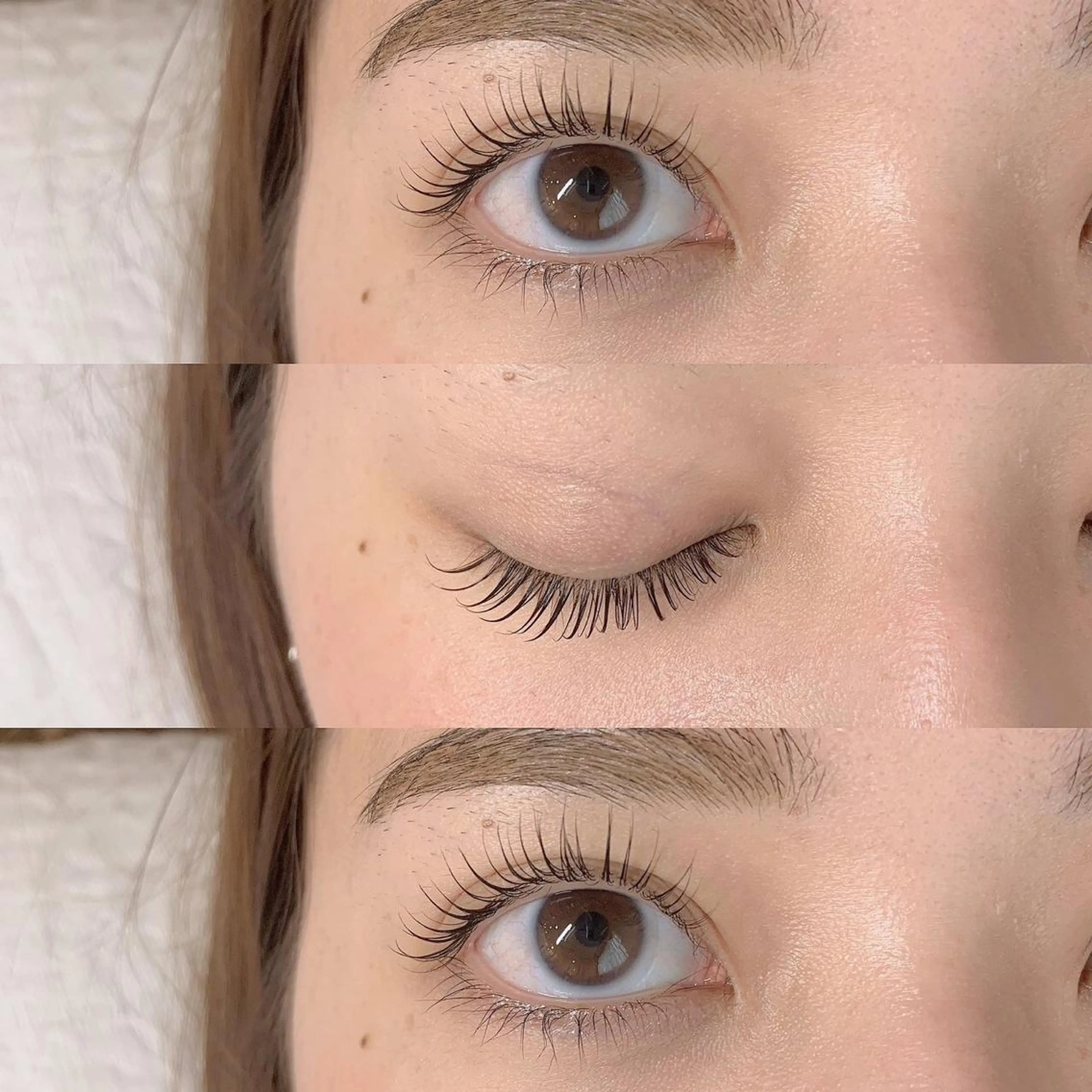 マツエク・マツパ パリジェンヌラッシュリフト まつげパーマ 下まつげエクステ 一重×まつ毛パーマ Riho/博多/ まつげパーマ/LEDのマツエク・マツパデザイン