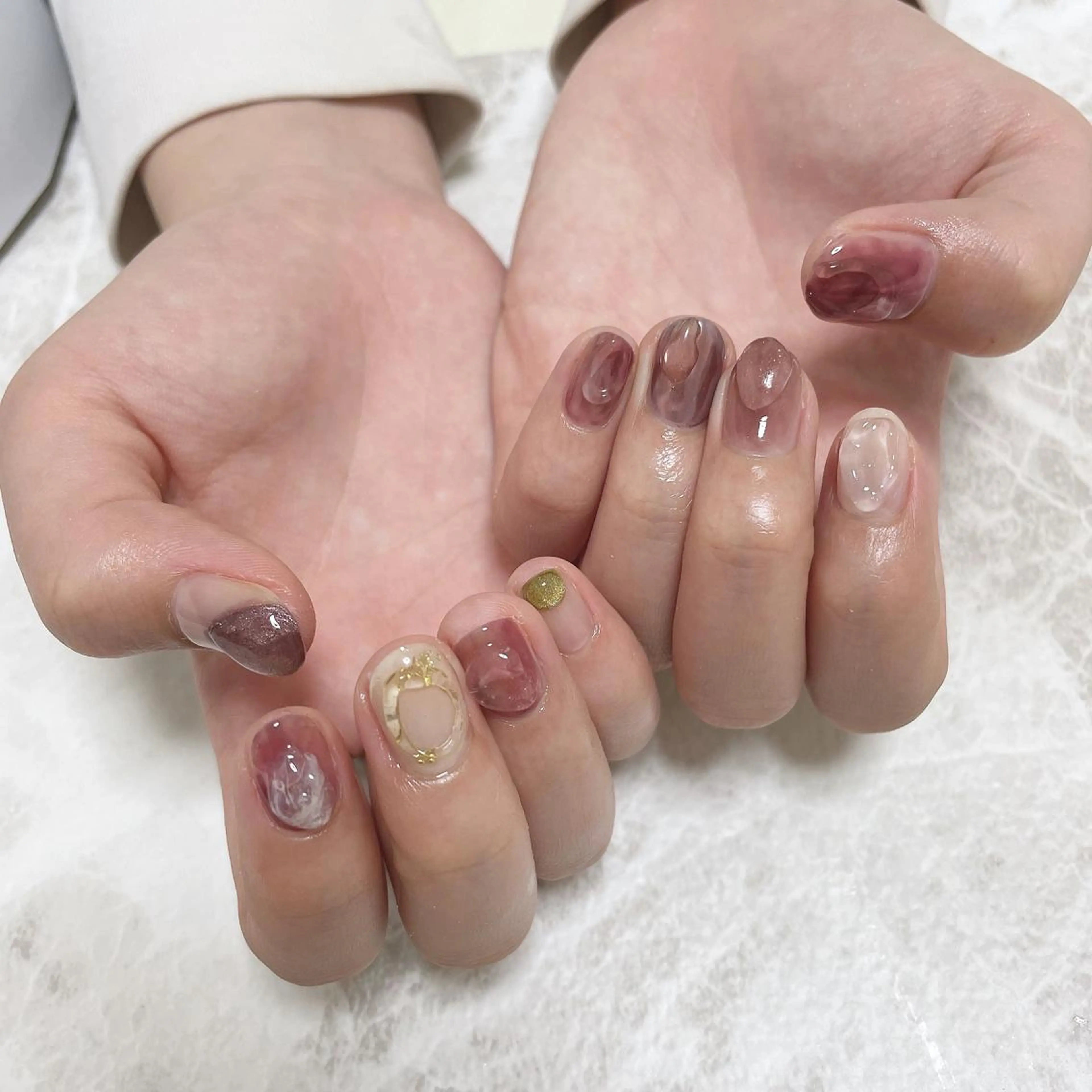 ネイル ハンドネイル フットネイル 竹本 愛のネイルデザイン