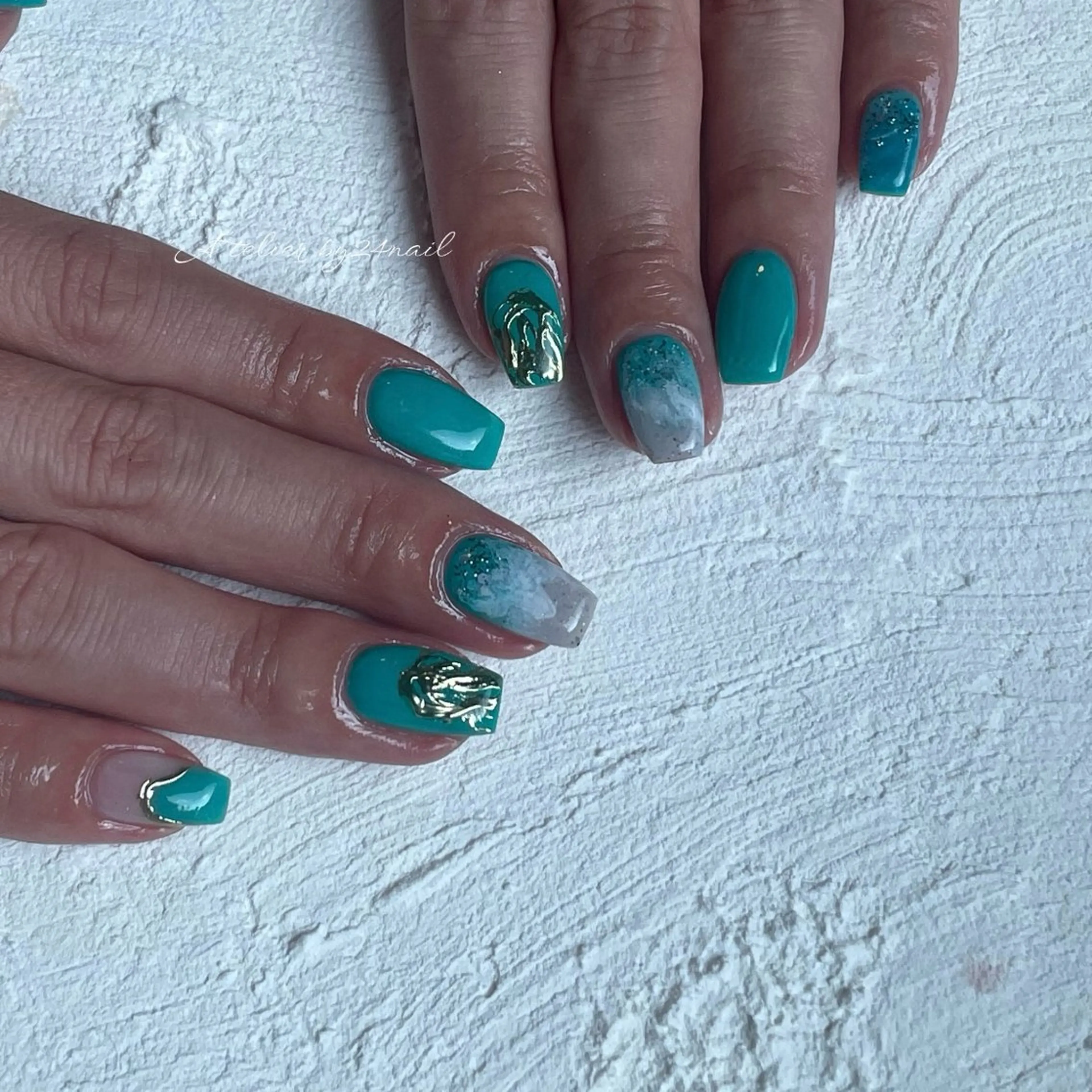 ネイル ハンドネイル Atelier by 24nail/Ayaのネイルデザイン