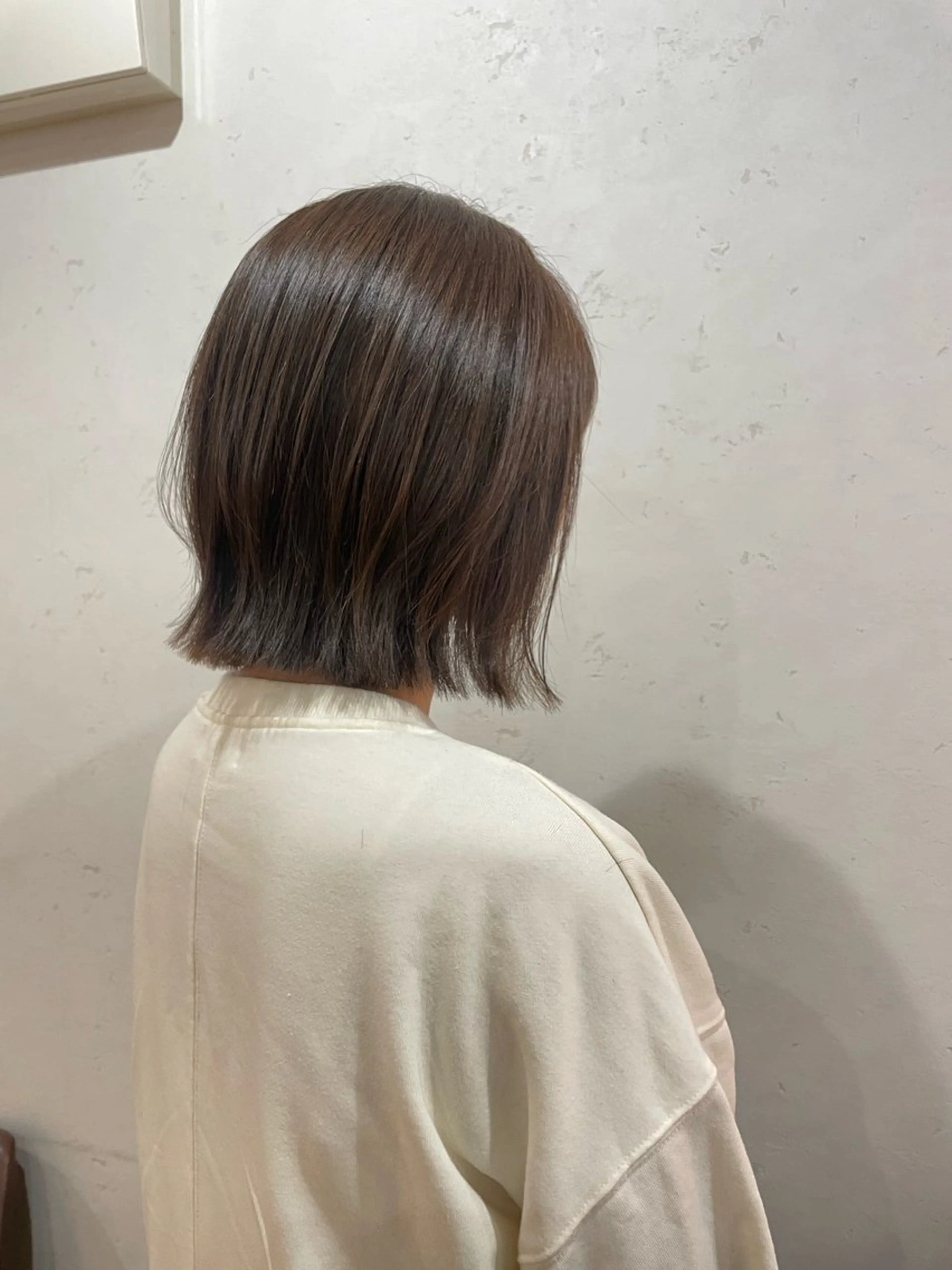 ショート カット ヘアカラー 艶カラー/顔周り🌸 自由が丘/工藤さくらのヘアスタイル