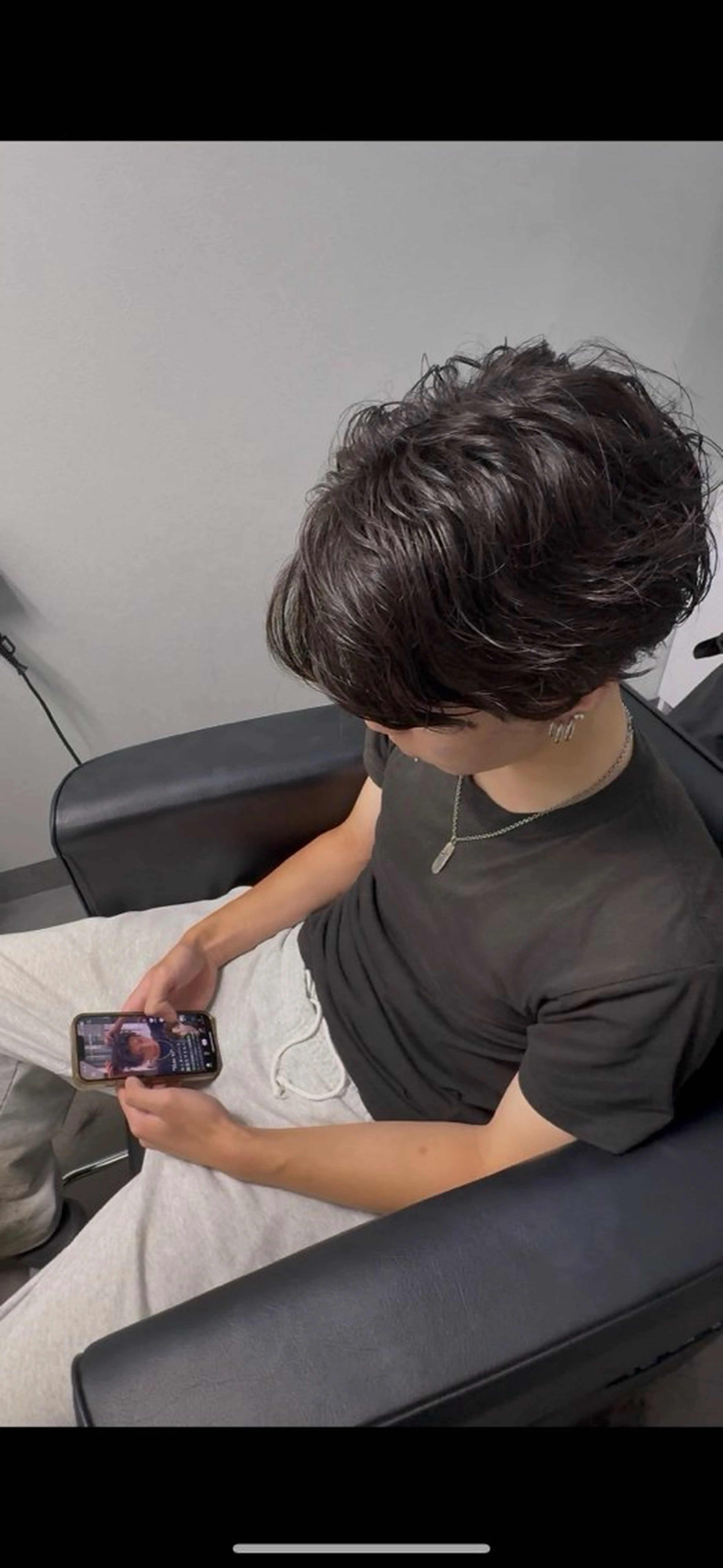 パーマ ニュアンスパーマ ケアパーマ/波巻き/ プードル/武田一馬のヘアスタイル