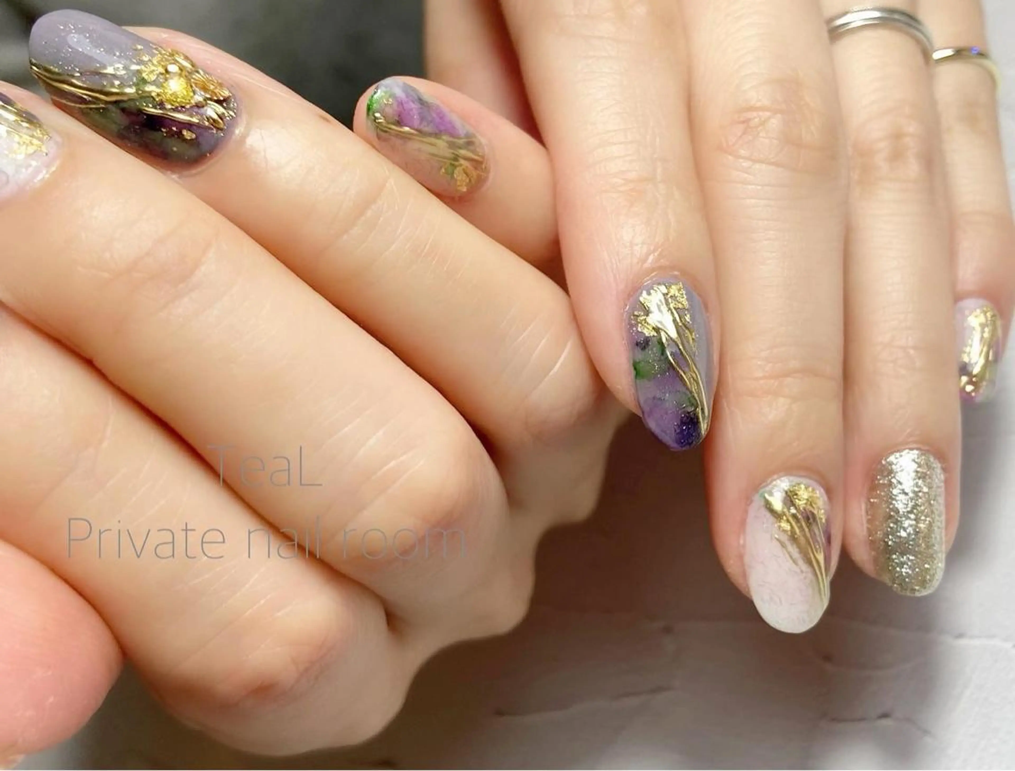 ネイル TeaL nailのネイルデザイン