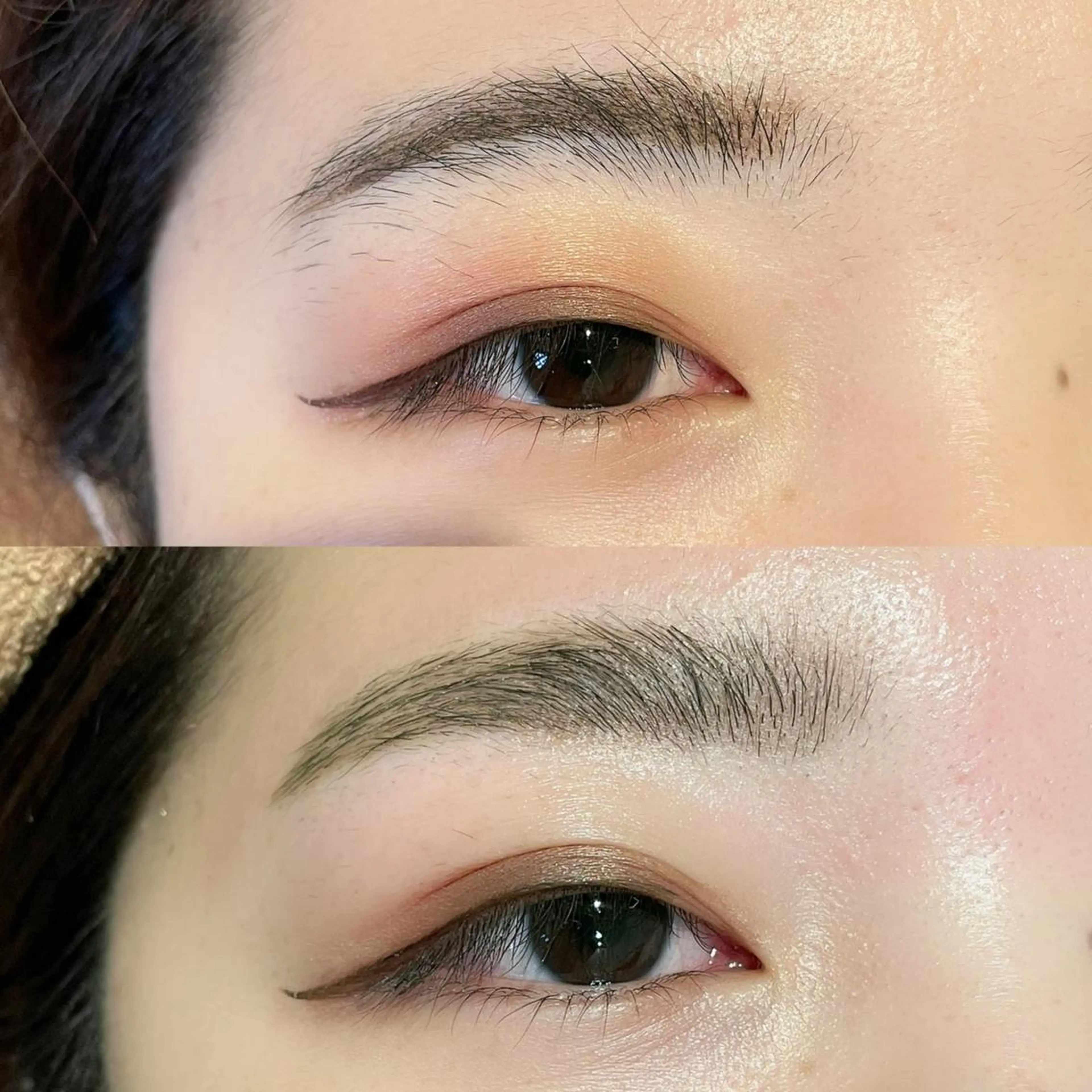 アイブロウ ハリウッドブロウリフト フラットラッシュ/ LEDマツエク/石原のマツエク・マツパデザイン