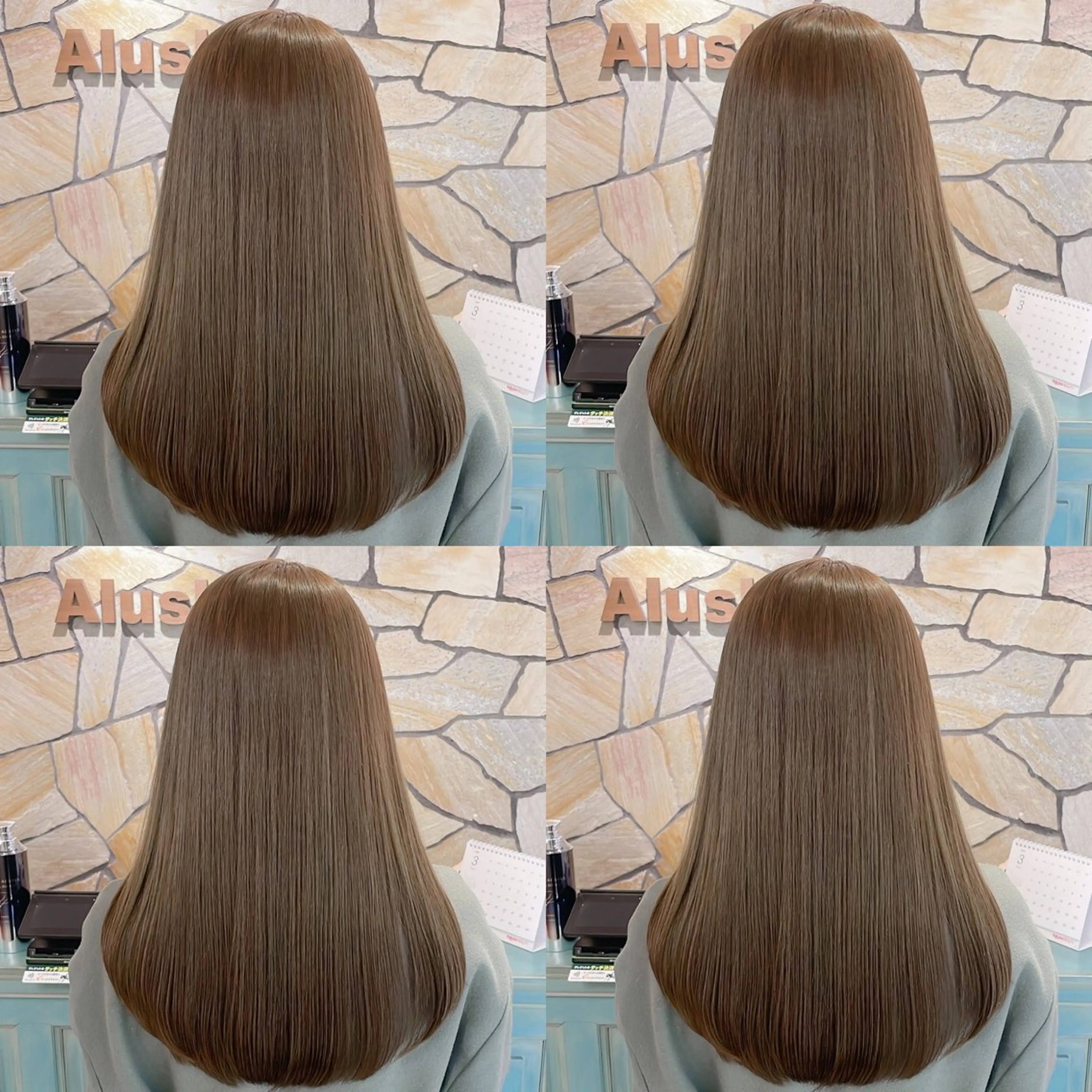 セミロング カラー Minami. 🩵 再現性特化ヘアのヘアスタイル