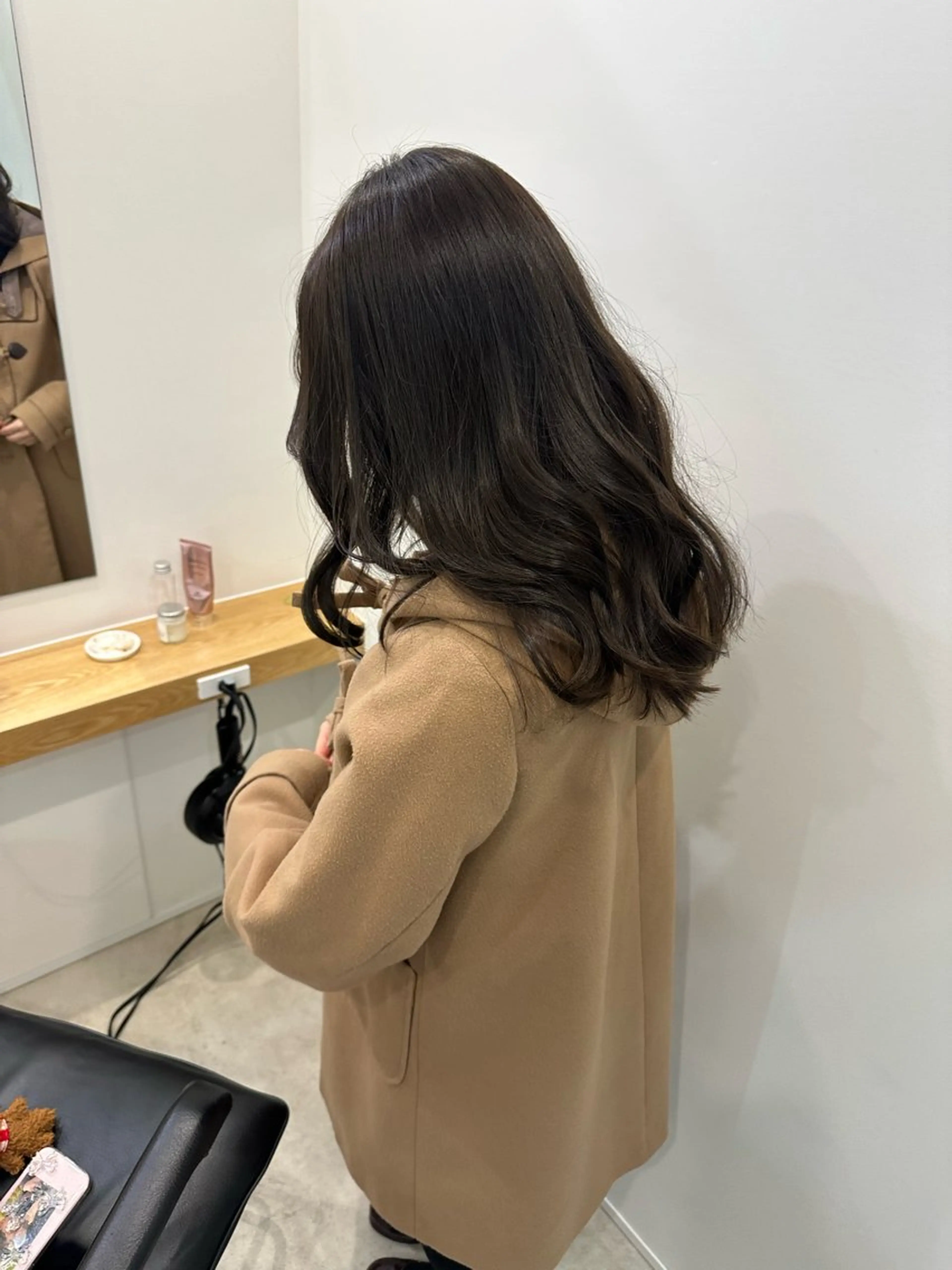 セミロング カラー カット ヘアカラー トリートメント レイヤー/ナチュラル 💐nao.のヘアスタイル