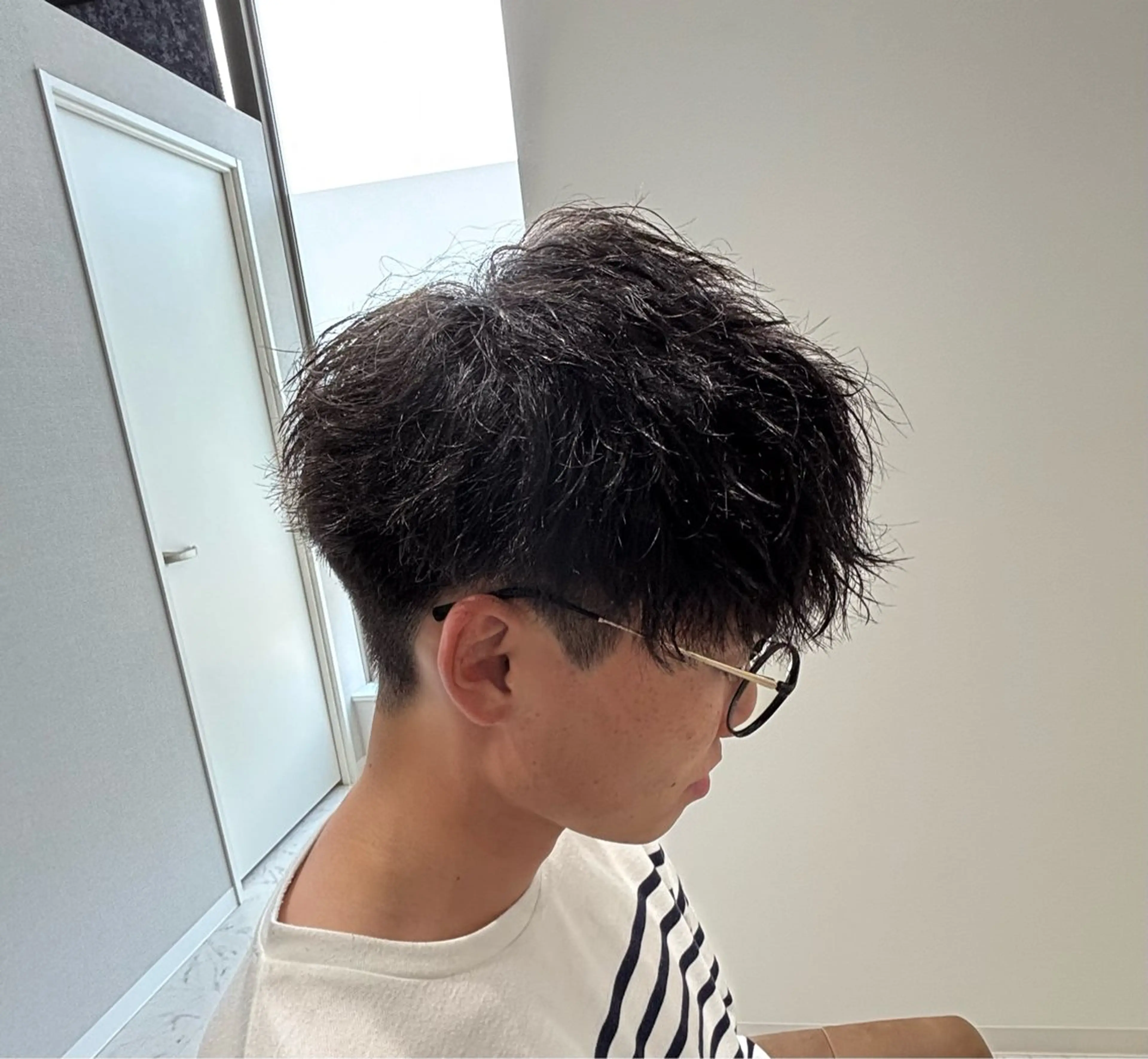 【メンズ限定】カット＋眉毛カット＋10分ヘッドスパ　6000円→5500円の写真